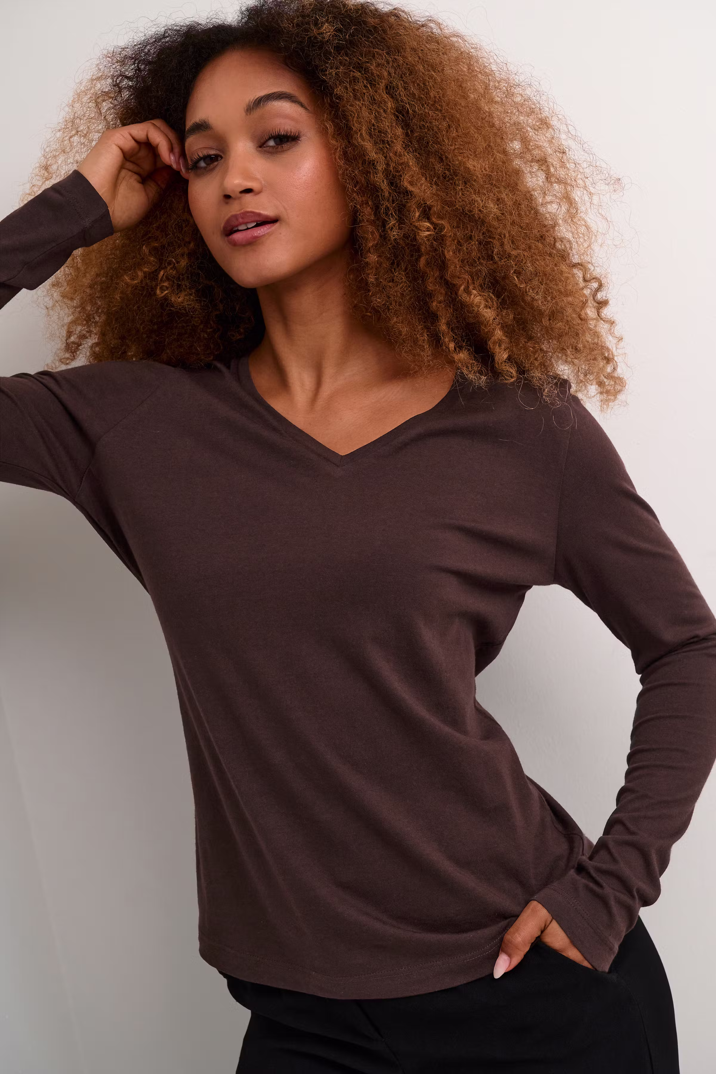 Naia Long sleeved T-shirt LOOKBOOK DETAIL 10605255-191110