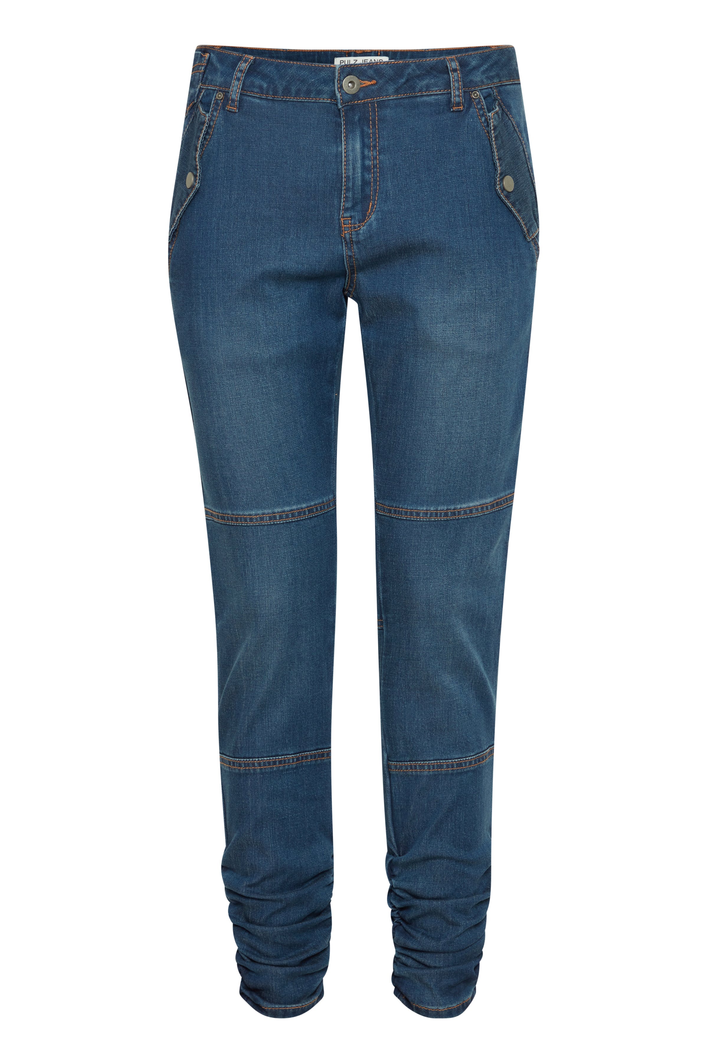 PZFAYLINN Mid Waist Skinny Leg Bukser PACK FRONT 50207991-200005