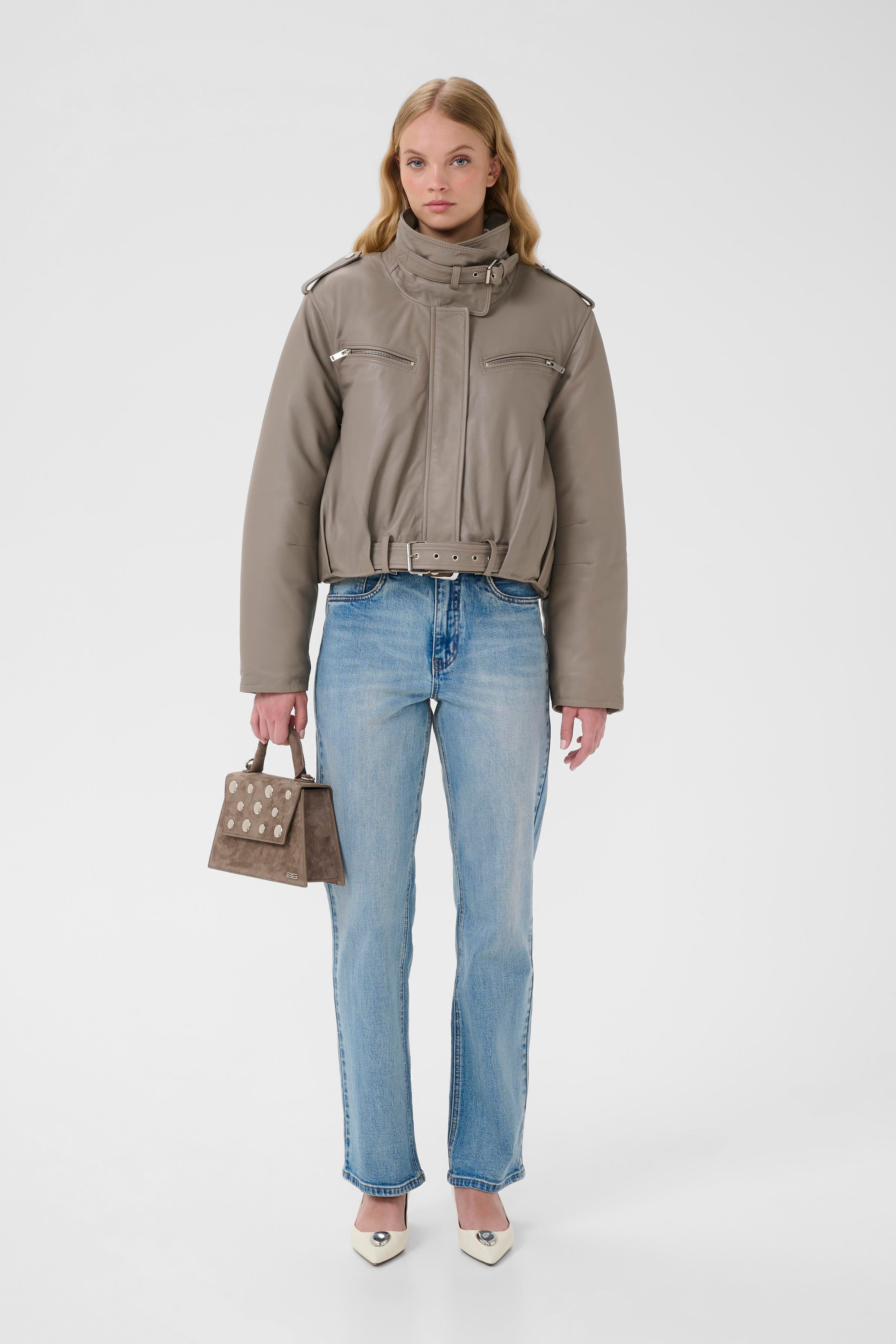 GZleva Skinnjacka LOOKBOOK FRONT 10910322-107731