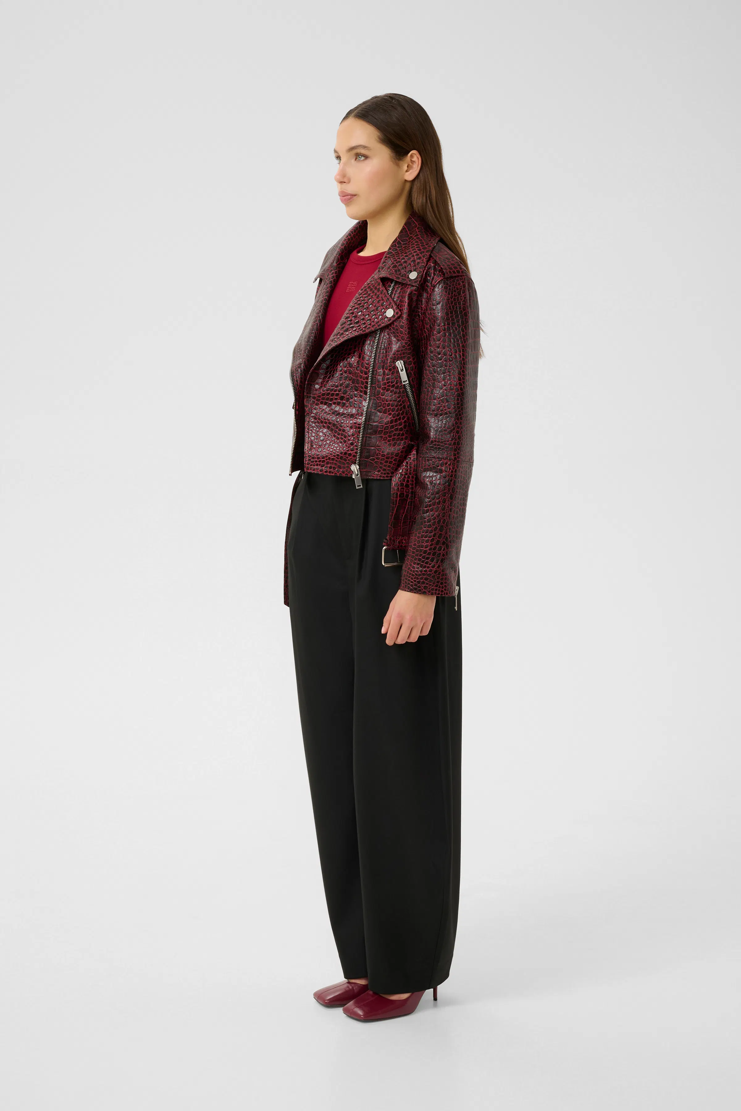 GZbasilia Læderjakke LOOKBOOK FRONT 10910558-108291