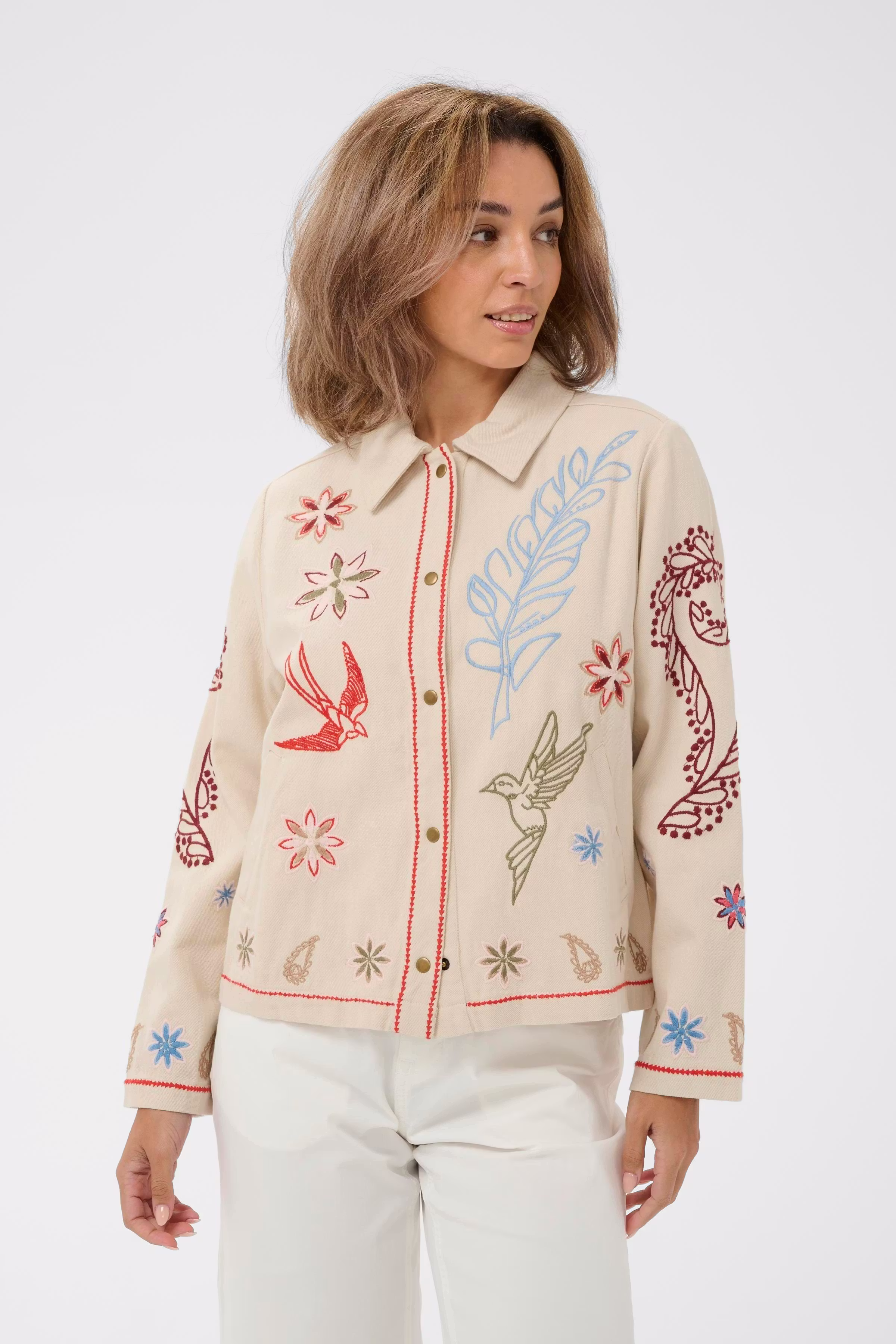 CRRosetta Causal jas LOOKBOOK BACK 10614839-130003
