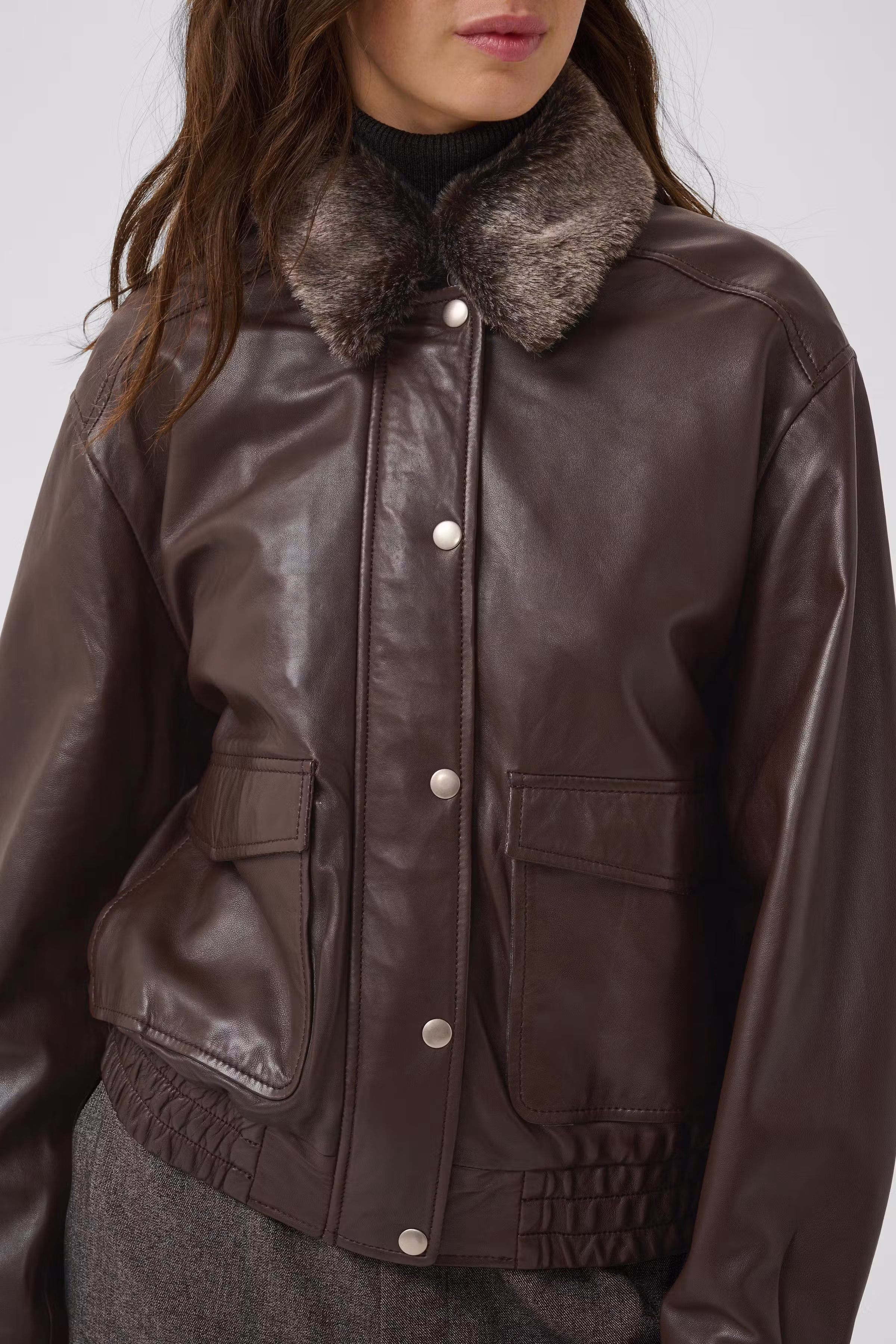CUBORGNY Læderjakke LOOKBOOK DETAIL 50114183-190915