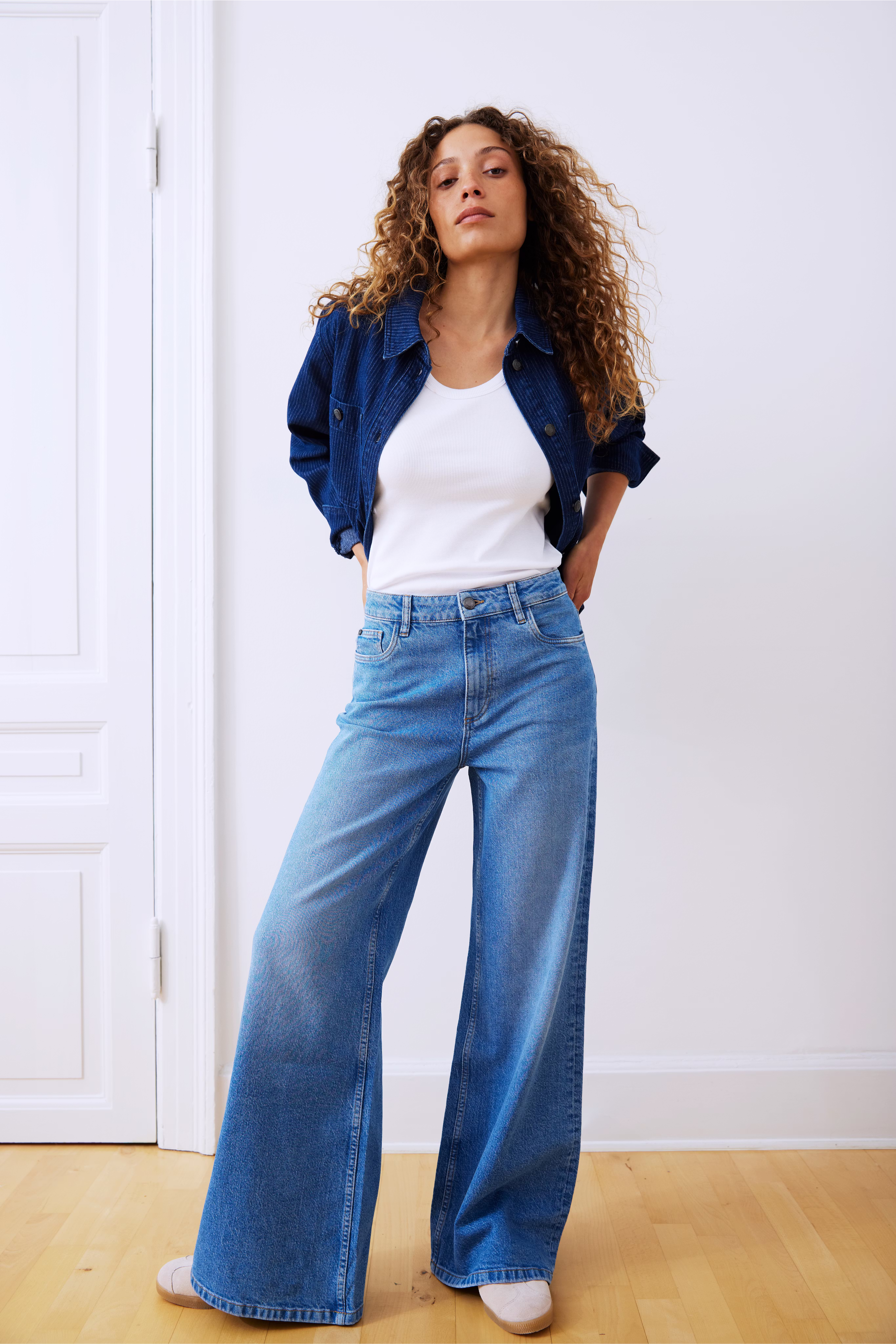 PZMELROSE UHW Jeans Wide Leg LOCATION NONE 50208903-200005