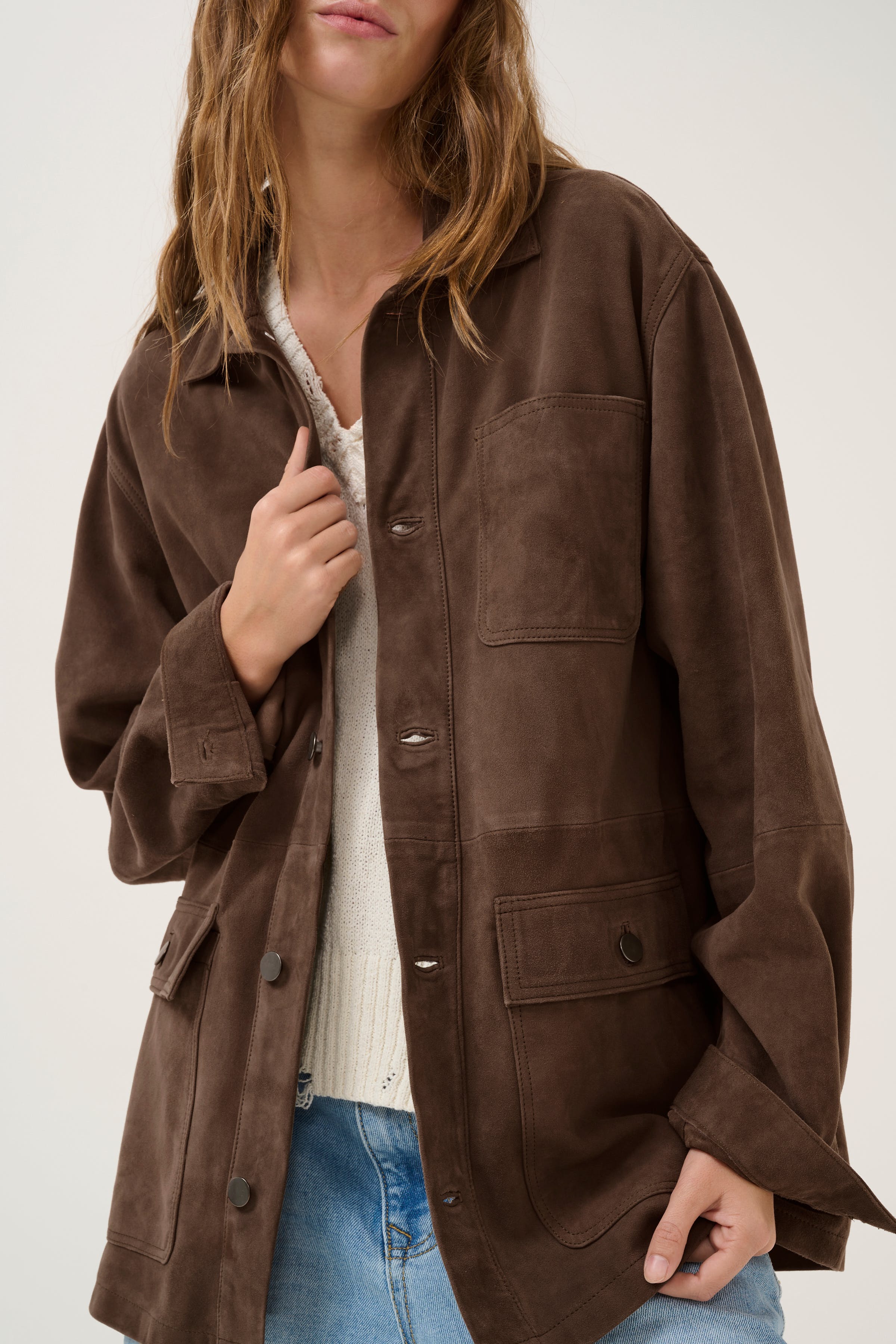 OllyMW Ruskindsjakke LOOKBOOK DETAIL 10705103-190840