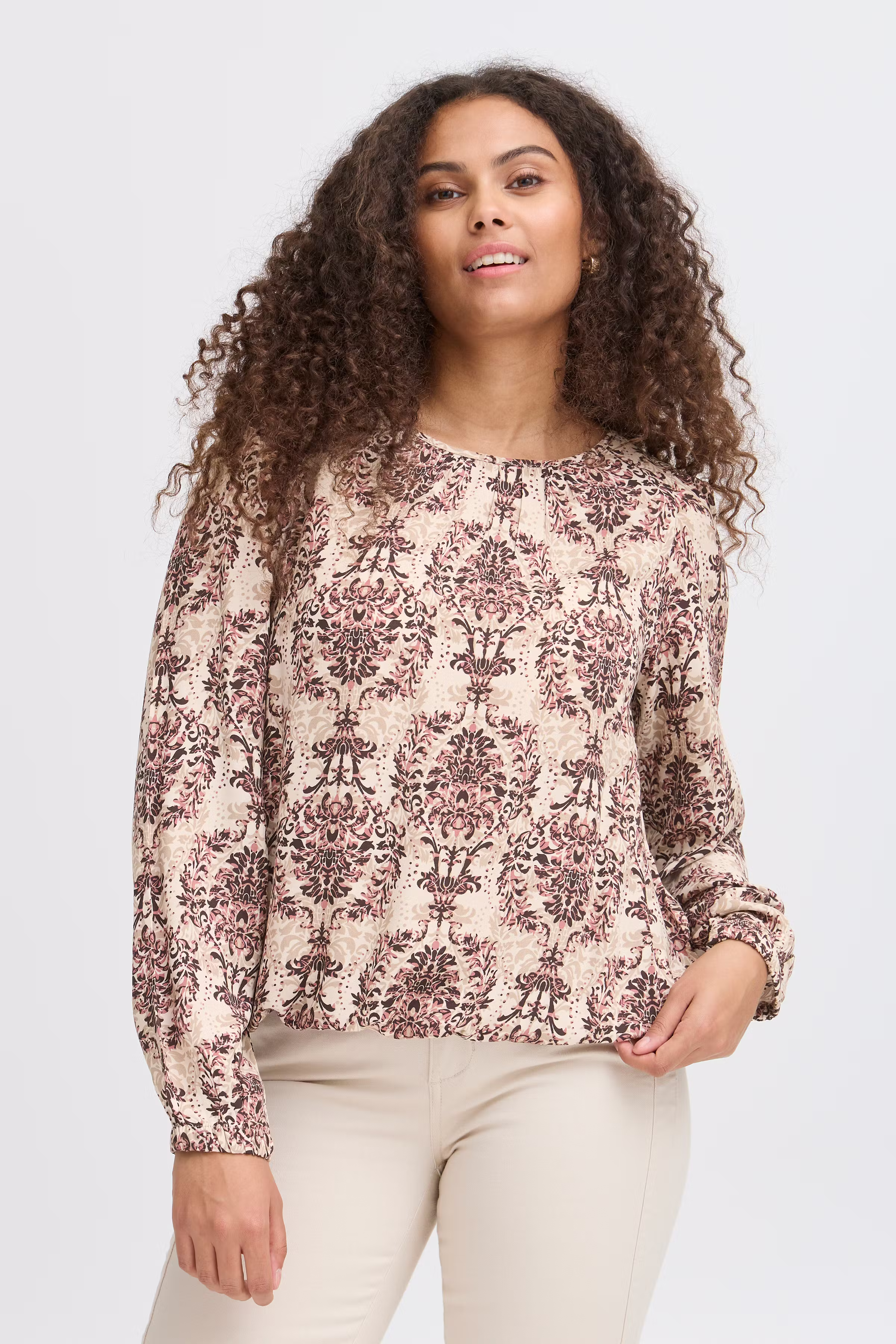 FRFLOWY Bluse LOOKBOOK FRONT 20615119-204183