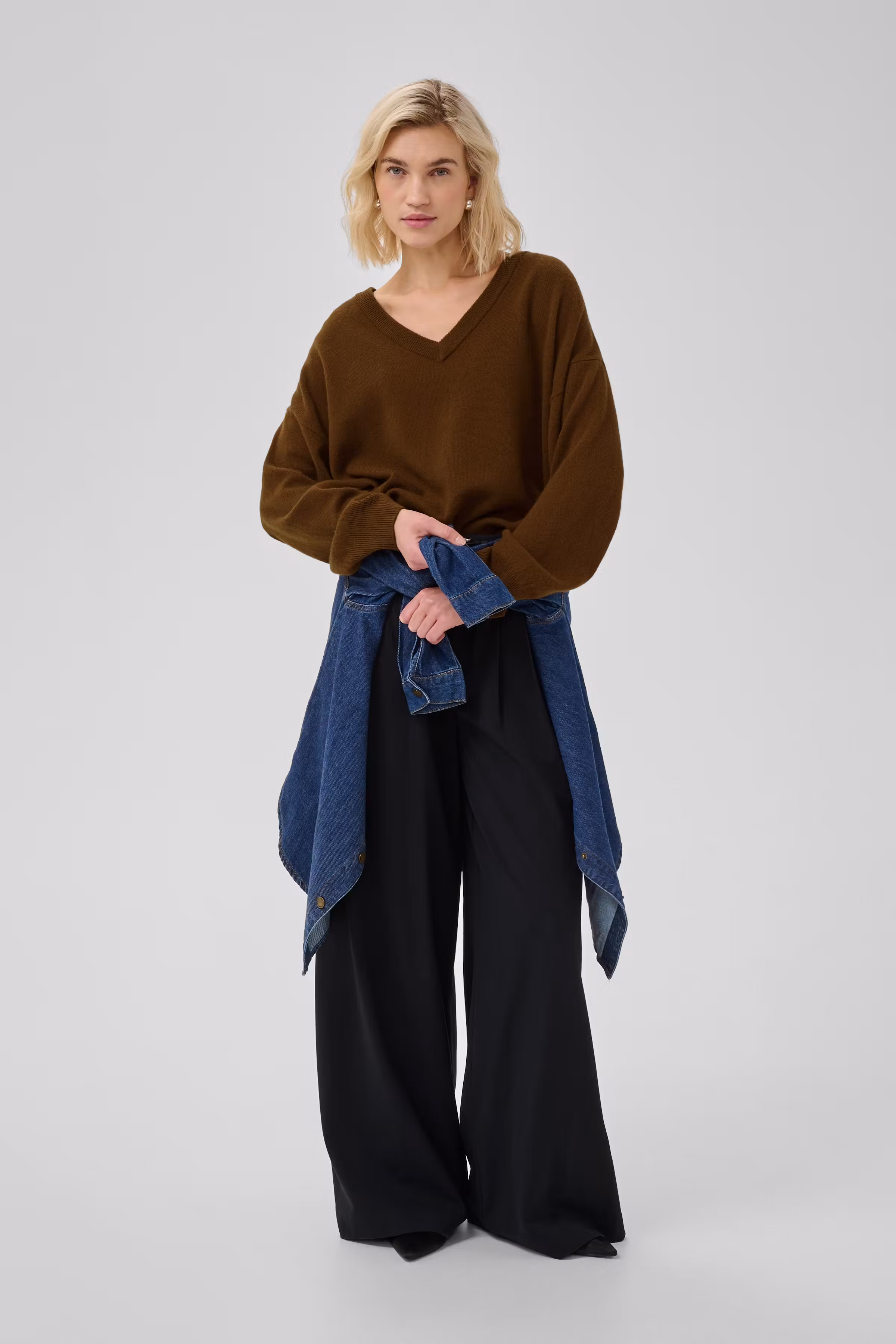 MWJola Pullover i 100% ull LOOKBOOK FRONT 10705698-181027