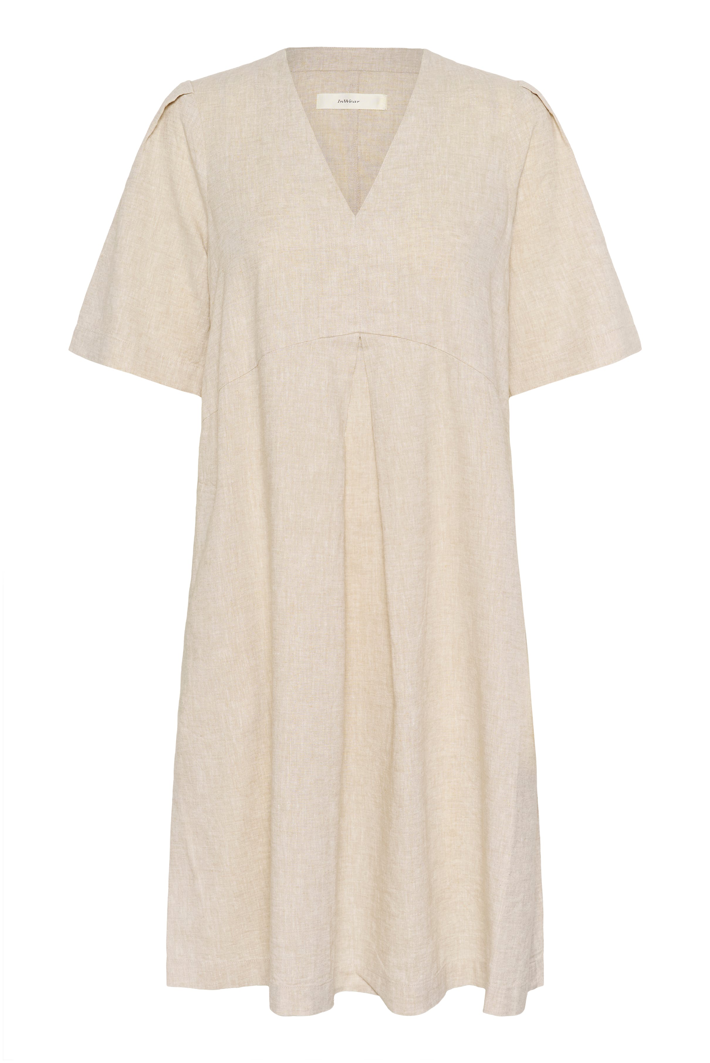 RimoneIW Linen Dress PACK FRONT 30110365-302004