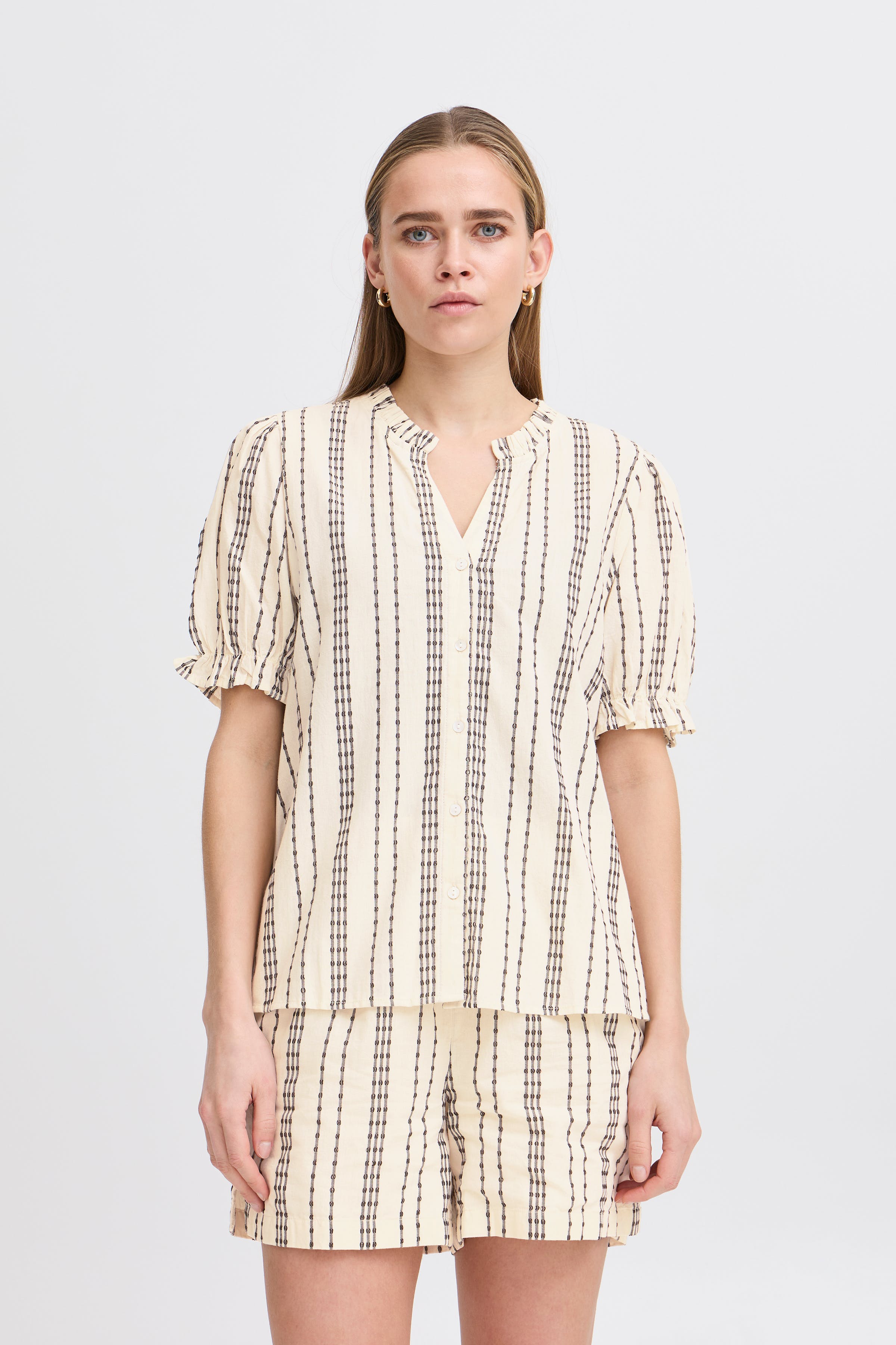 IHJOSINE Långärmad skjorta LOOKBOOK FRONT 20122694-204335