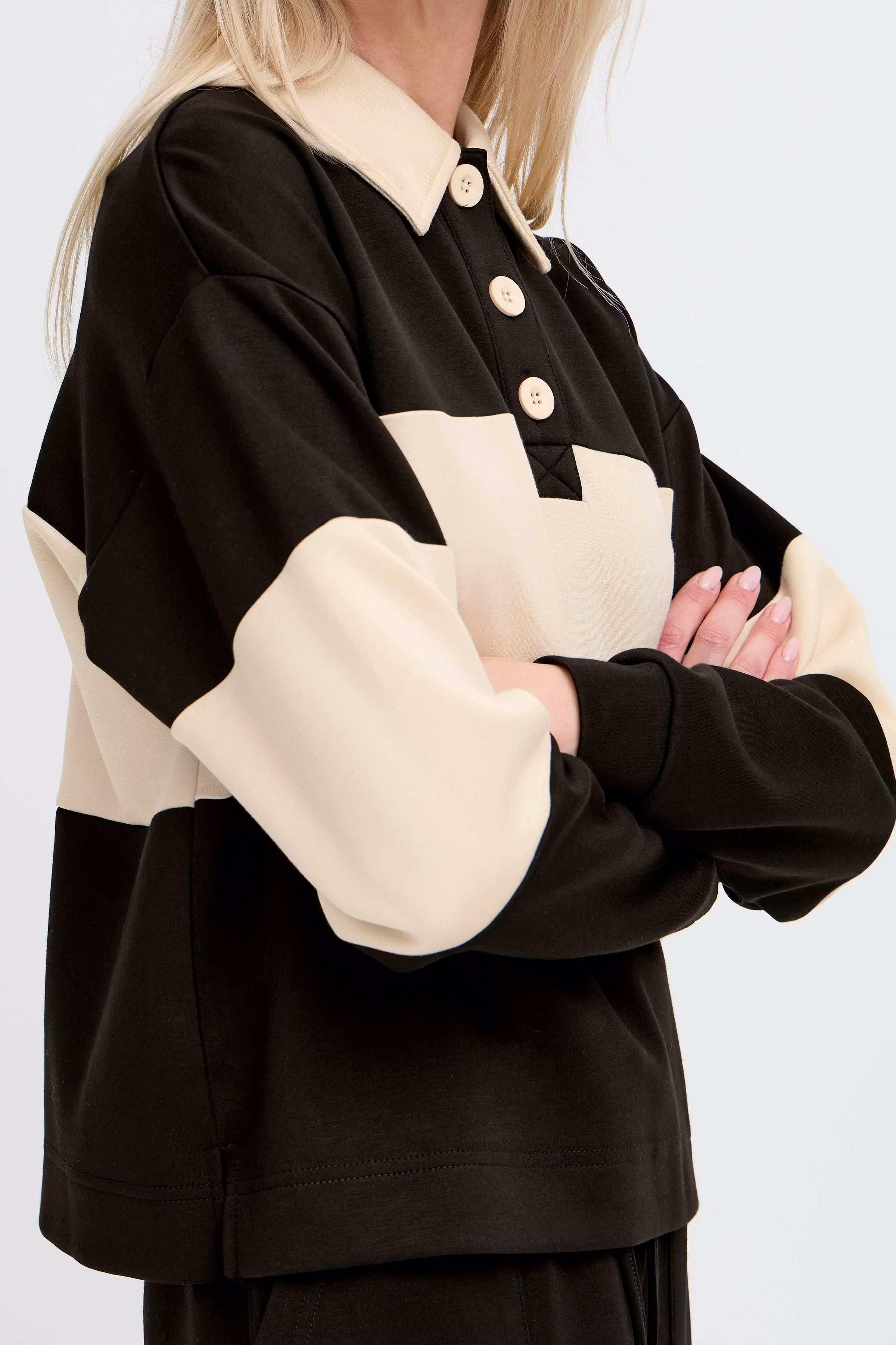 BYPUSTI Sweatshirt LOOKBOOK DETAIL 20818054-194008