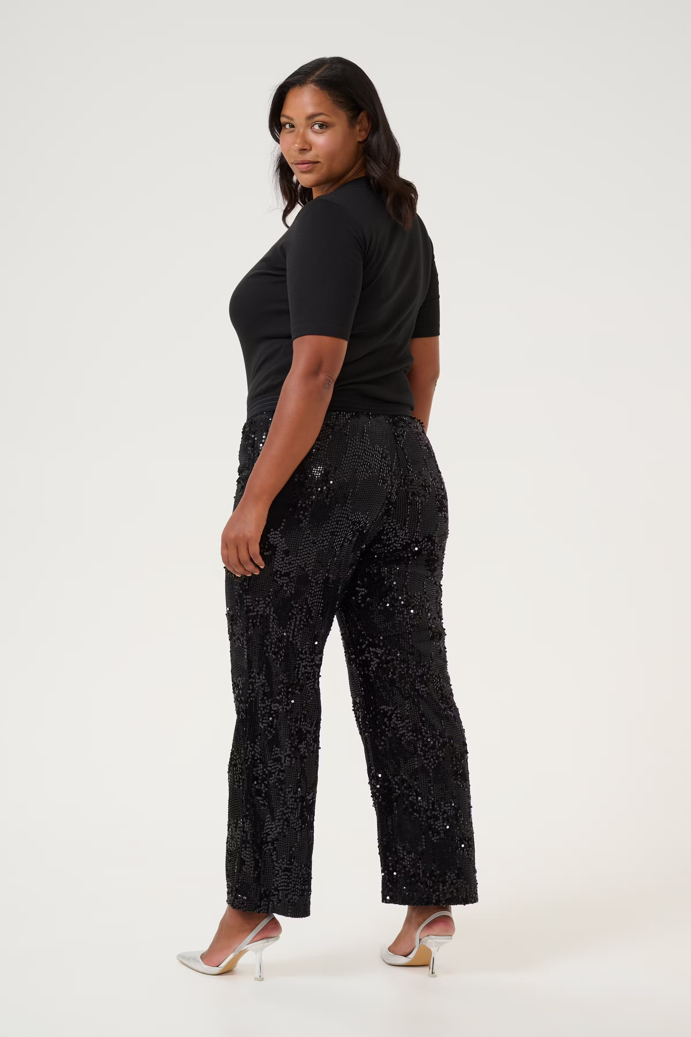 KCnicoleen Pailletten Broek LOOKBOOK BACK 10582726-100121