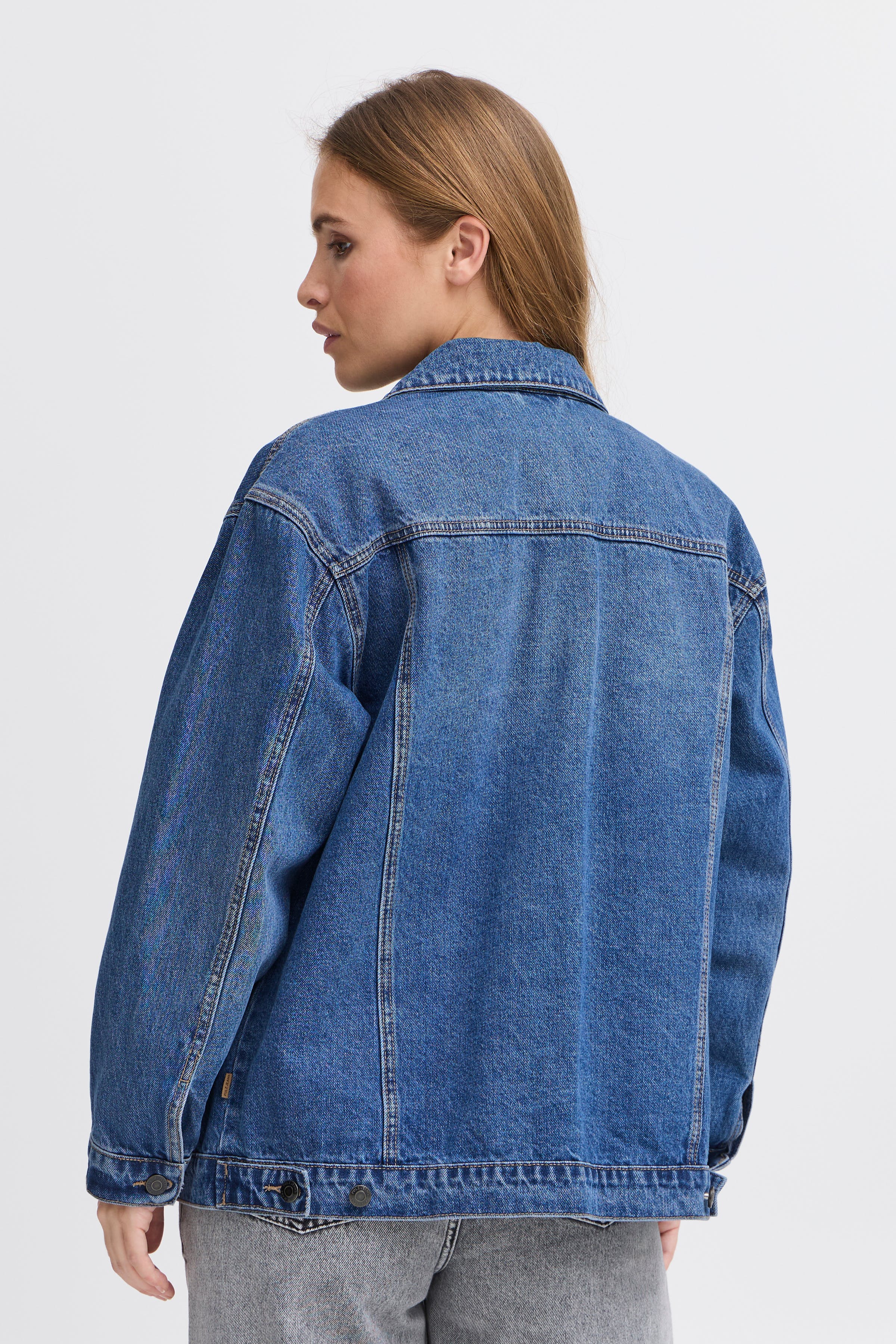 PZALORA Denim jakke LOOKBOOK BACK 50208648-200005