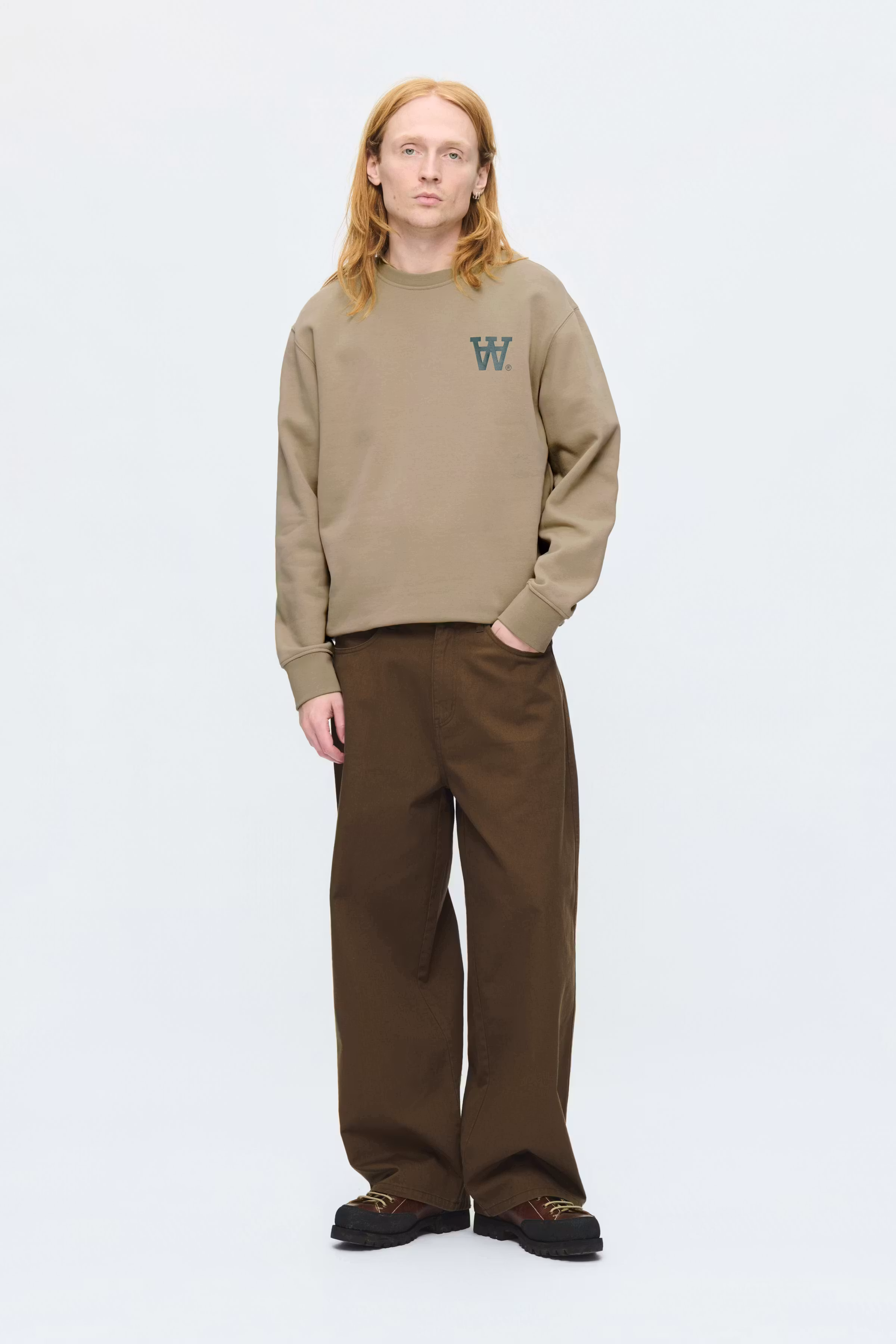 WWNoel AA Chest Print Sweatshirt LOOKBOOK FRONT 30250163-170619