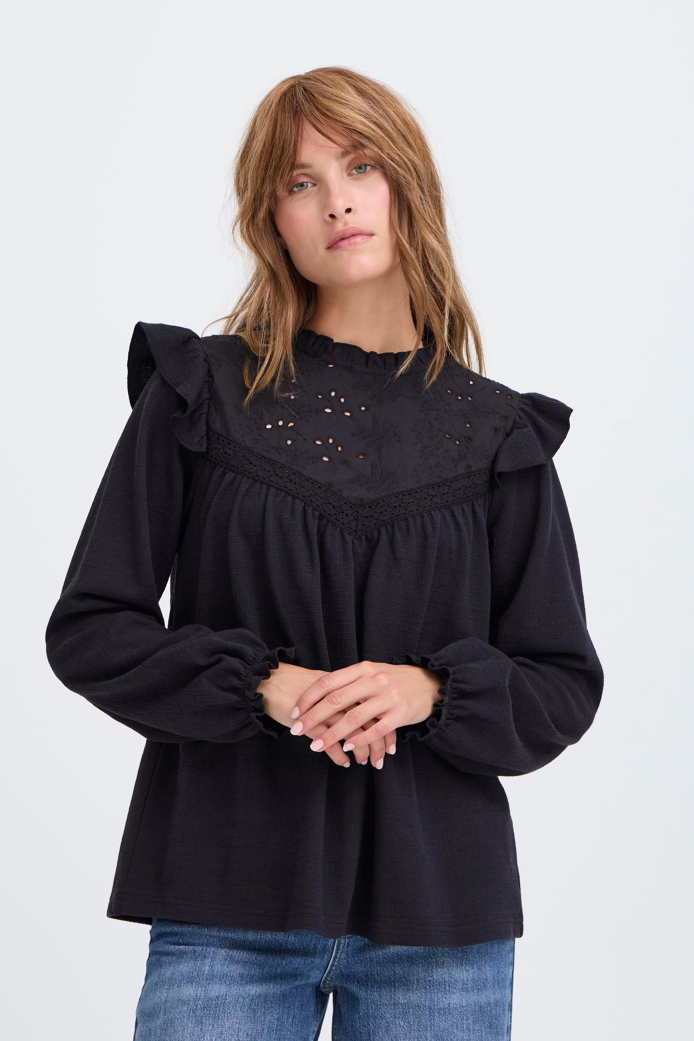 PZPALMER Bluse LOOKBOOK FRONT 50210063-193911