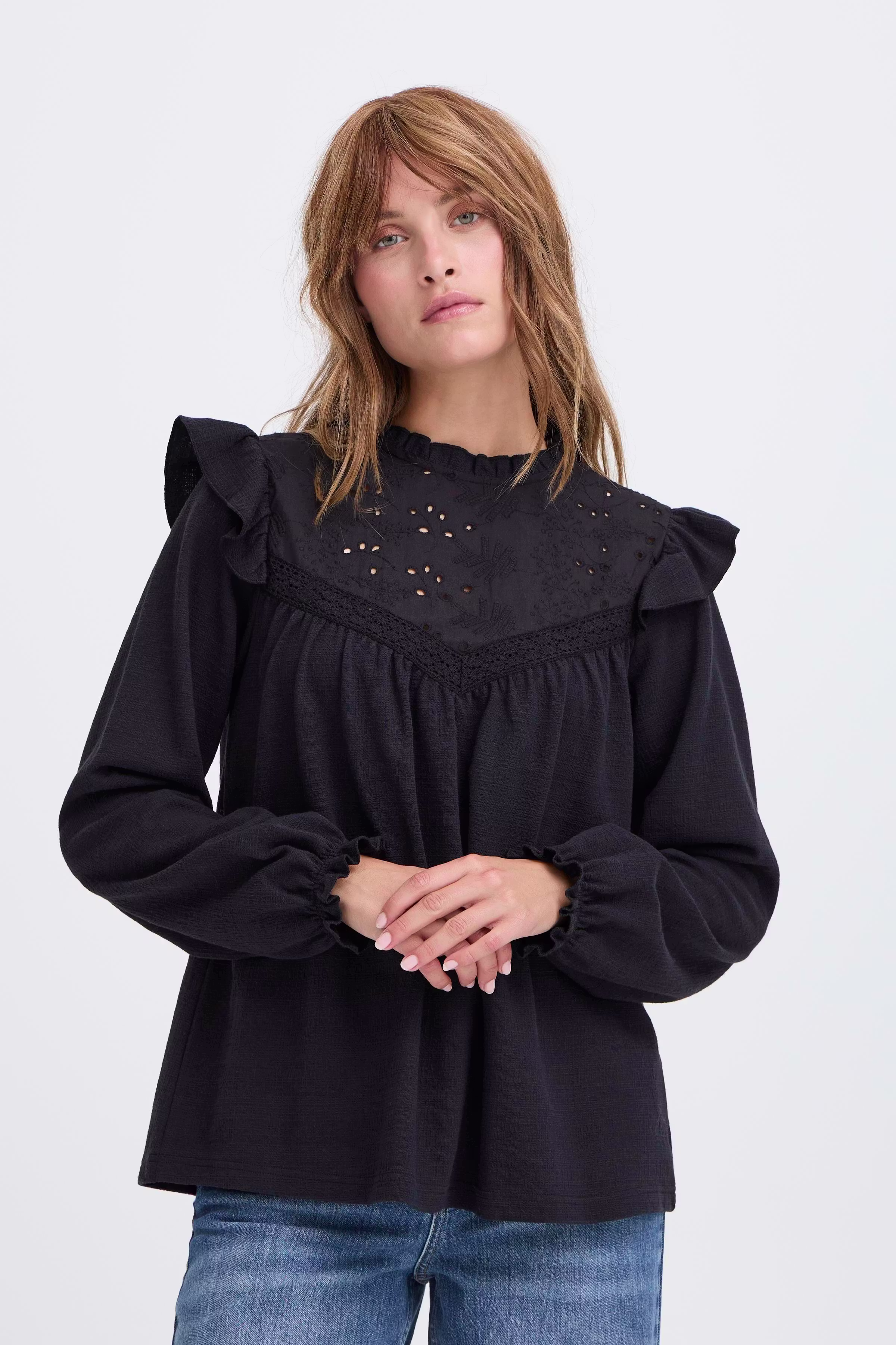 PZPALMER Bluse LOOKBOOK FRONT 50210063-193911
