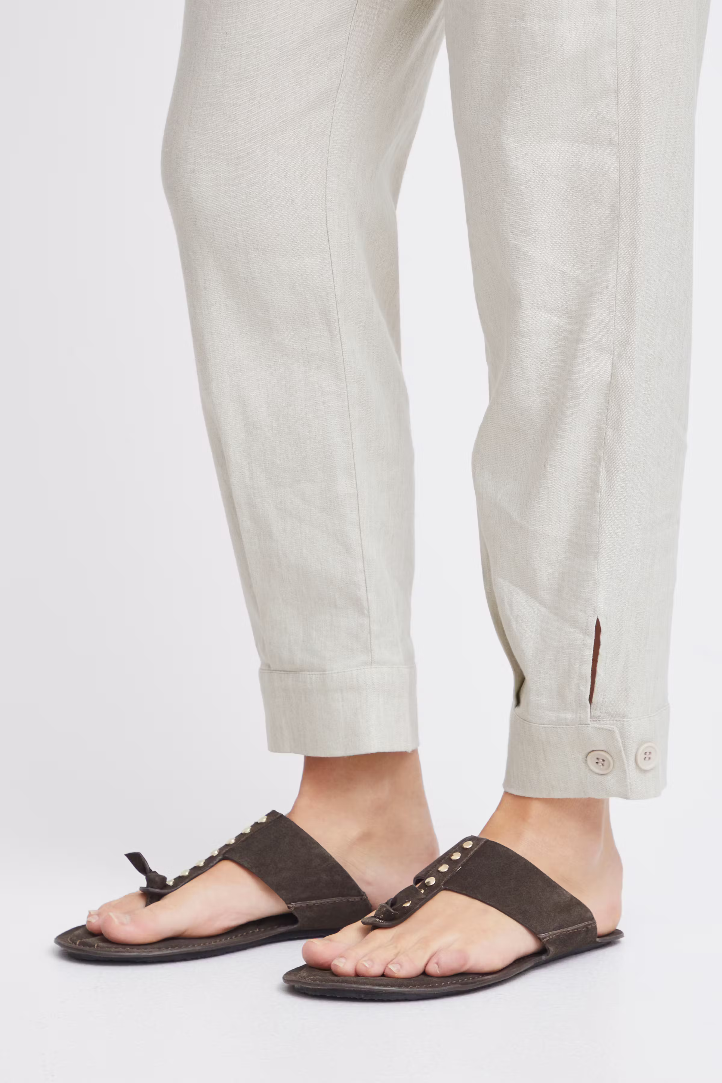 PZLUCA High Waist Trousers LOOKBOOK DETAIL 50207379-1309071