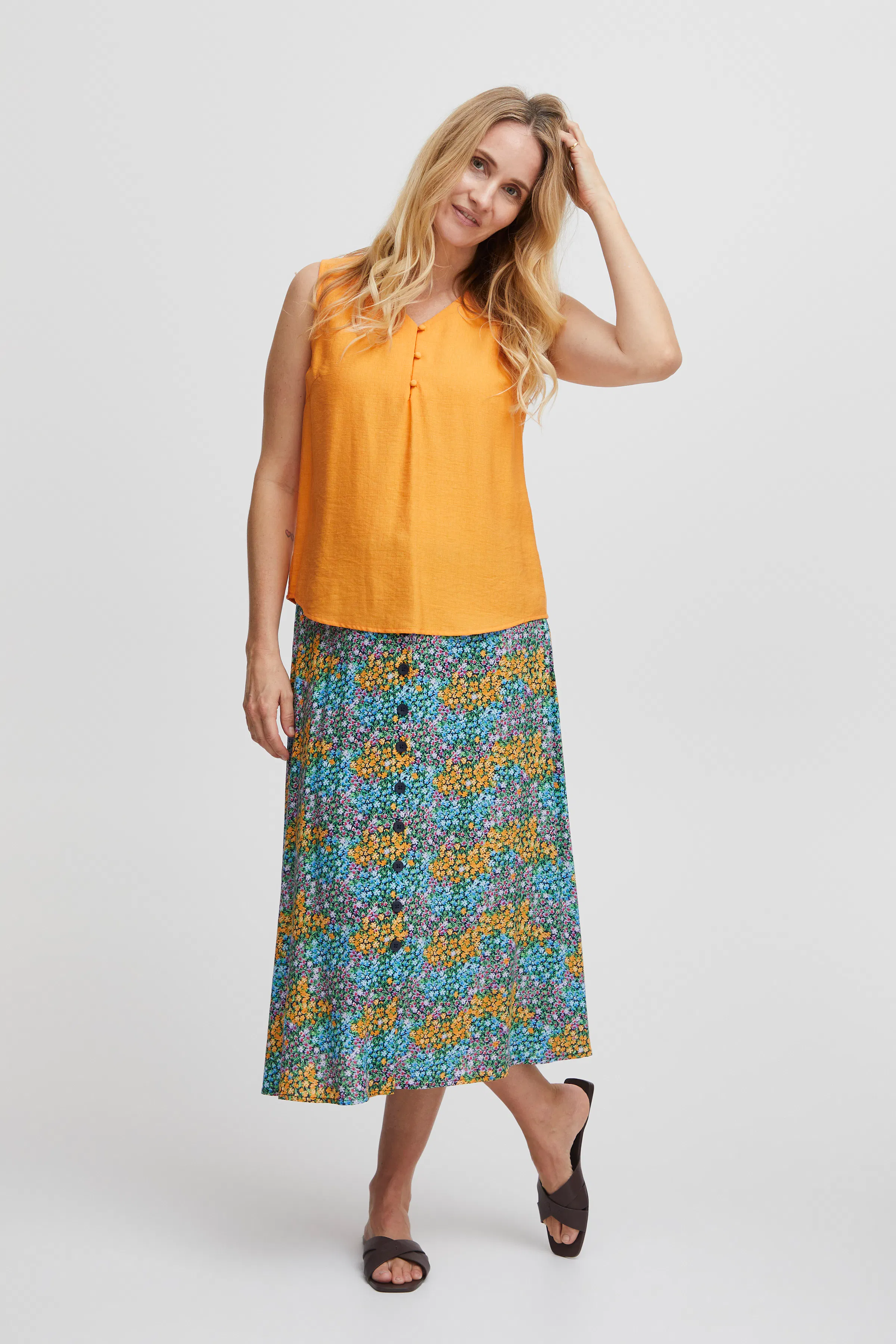 FRFUN Skjørt LOOKBOOK FRONT 20612297-202065