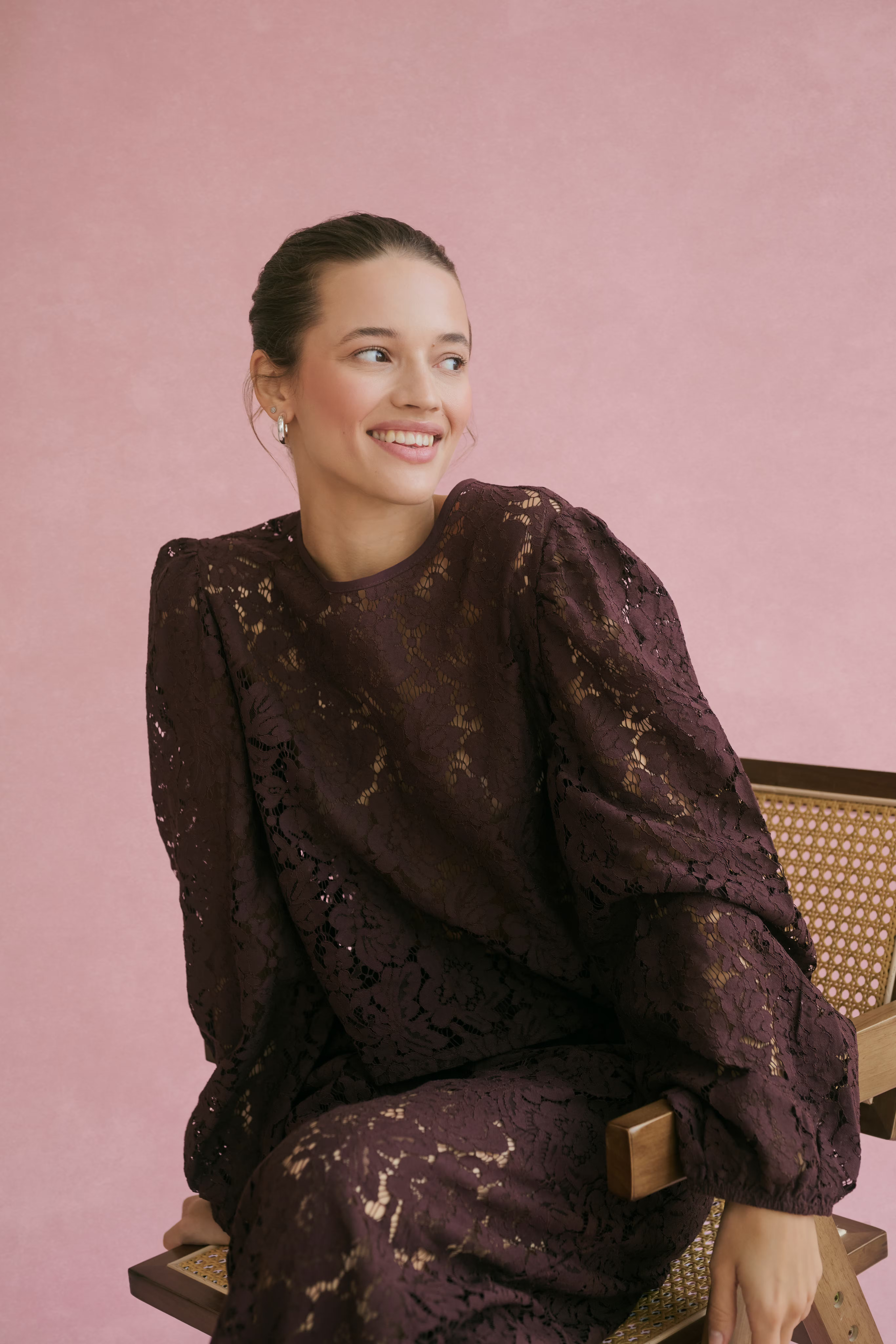 KAnomi Lace blouse LOCATION NONE 10509158-191619