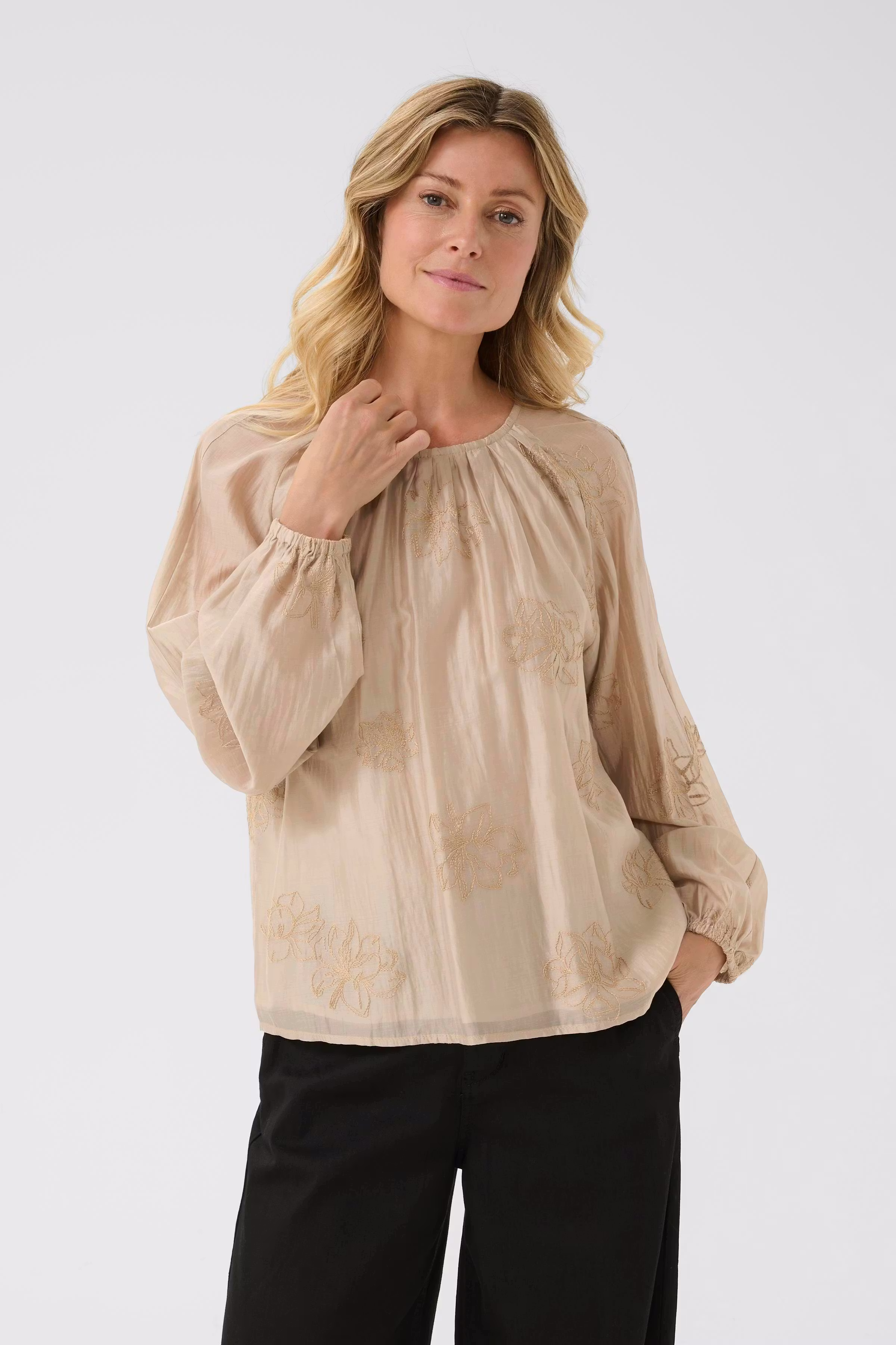 CRBine Bluse LOOKBOOK FRONT 10614185-161407