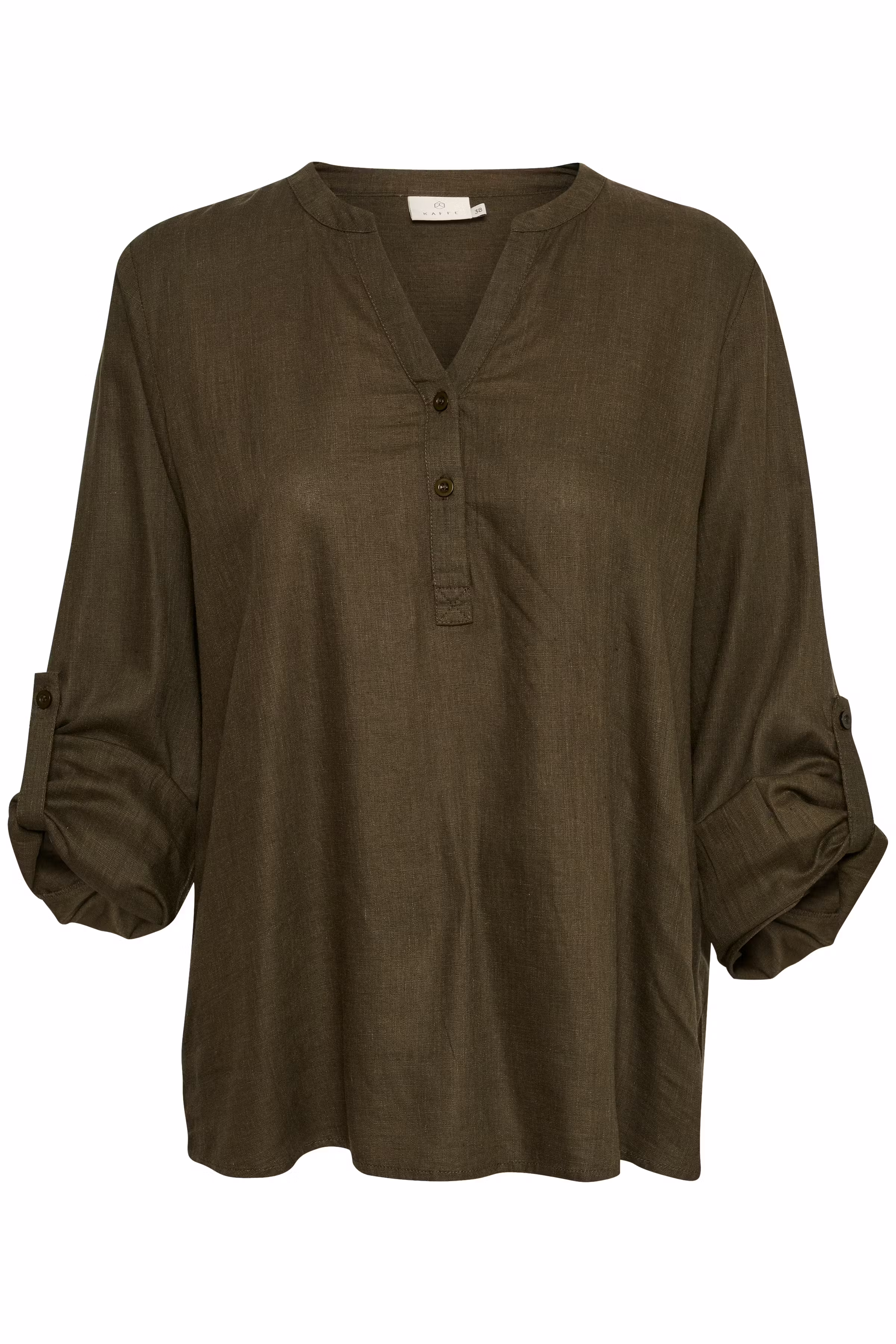 KAmilia Linen blouse PACK FRONT 10508313-190414