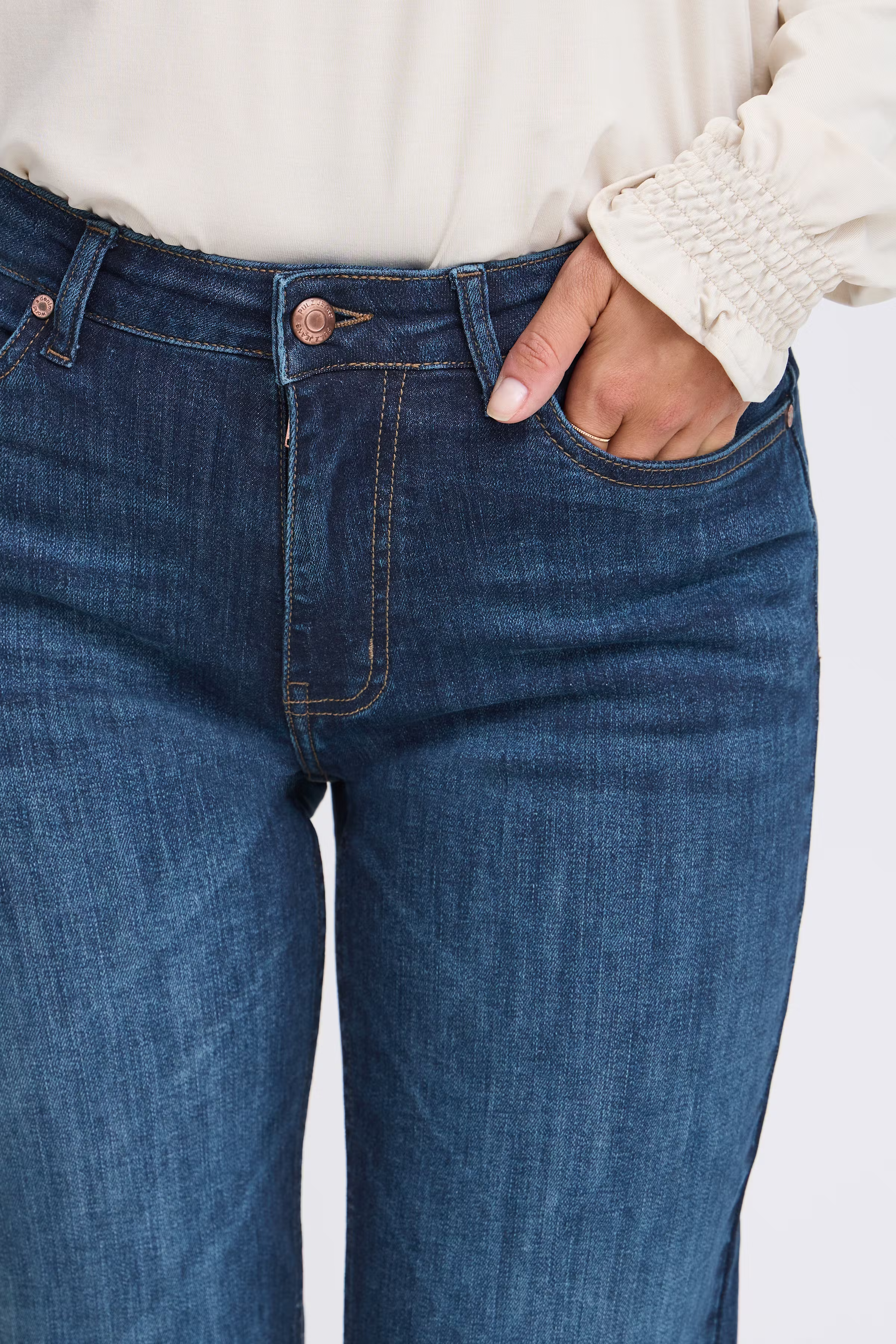 PZJOYY HW Jeans Straight Leg LOOKBOOK DETAIL 50208638-200002