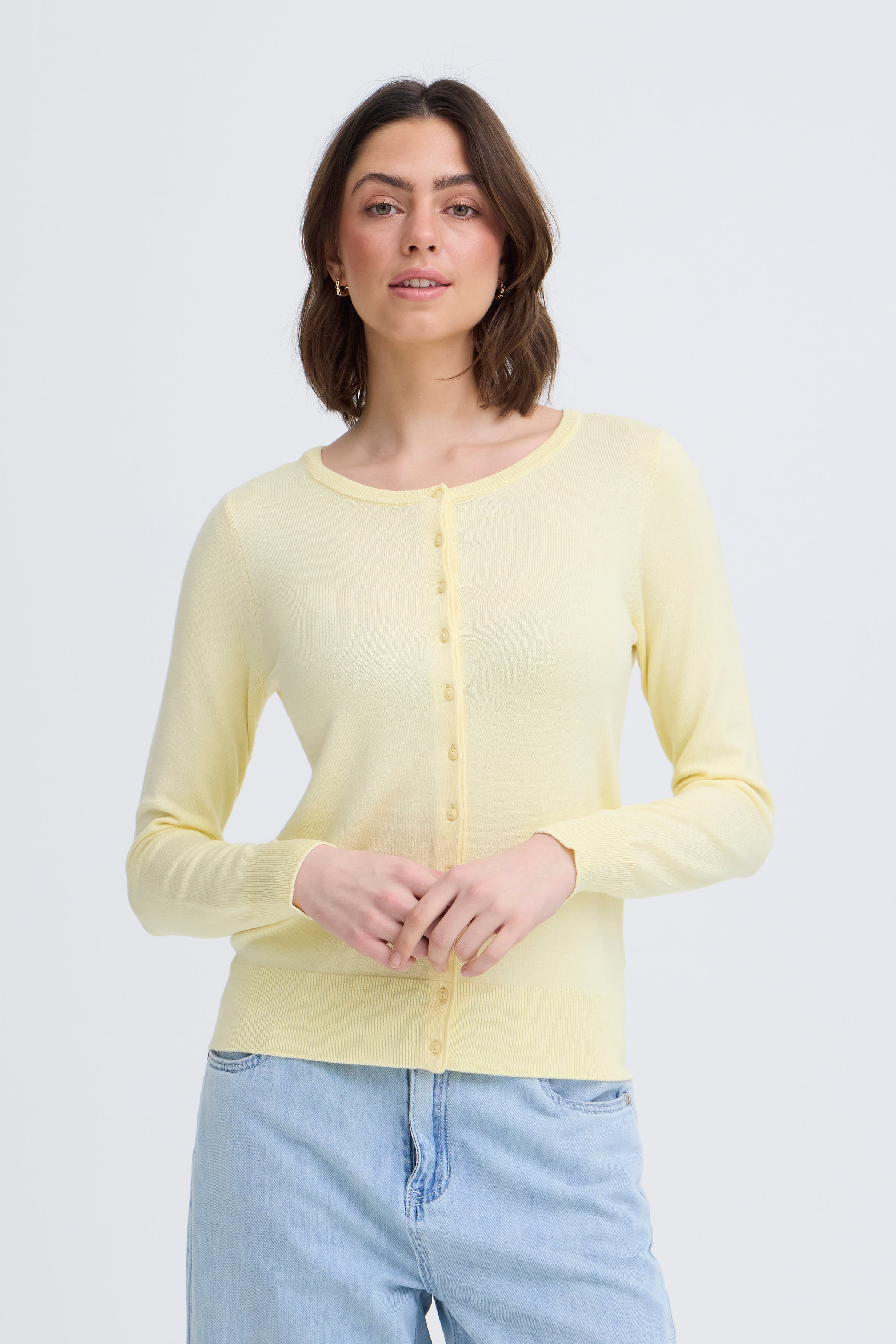 FRZubasic Cardigan LOOKBOOK FRONT 20604187-110616