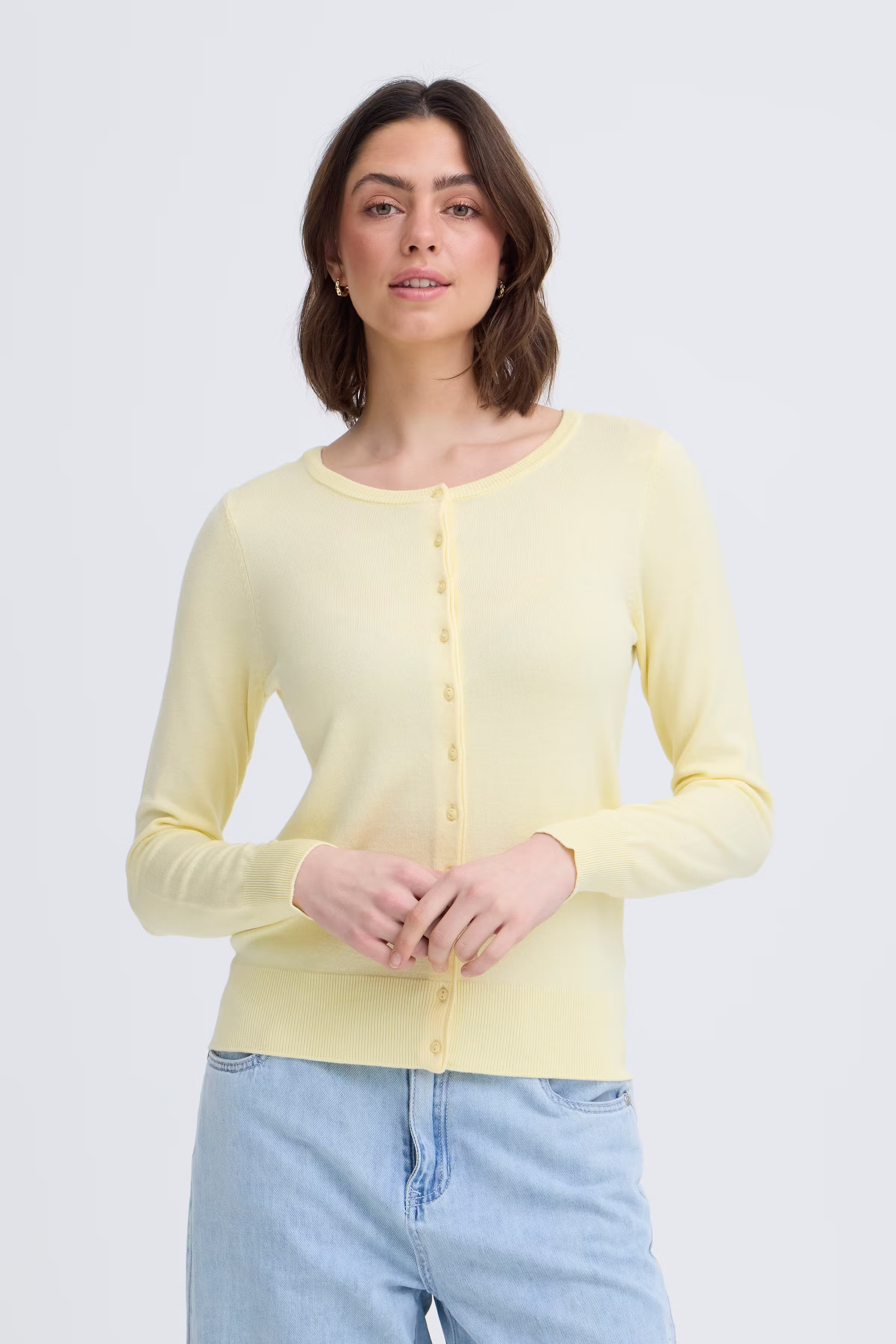 FRZubasic Cardigan LOOKBOOK FRONT 20604187-110616