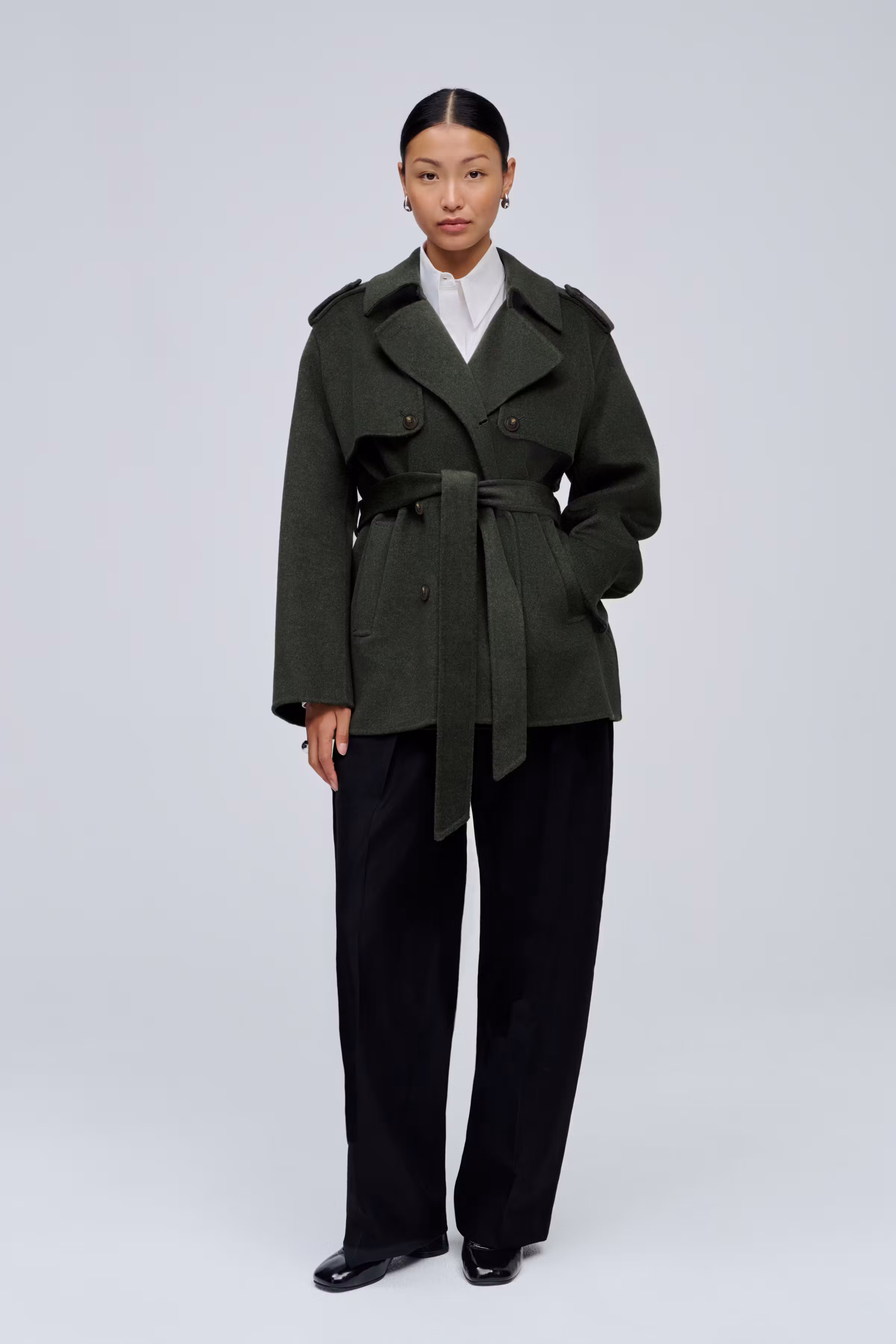 IOJuneMarie Coat LOOKBOOK FRONT 30600103-GR505