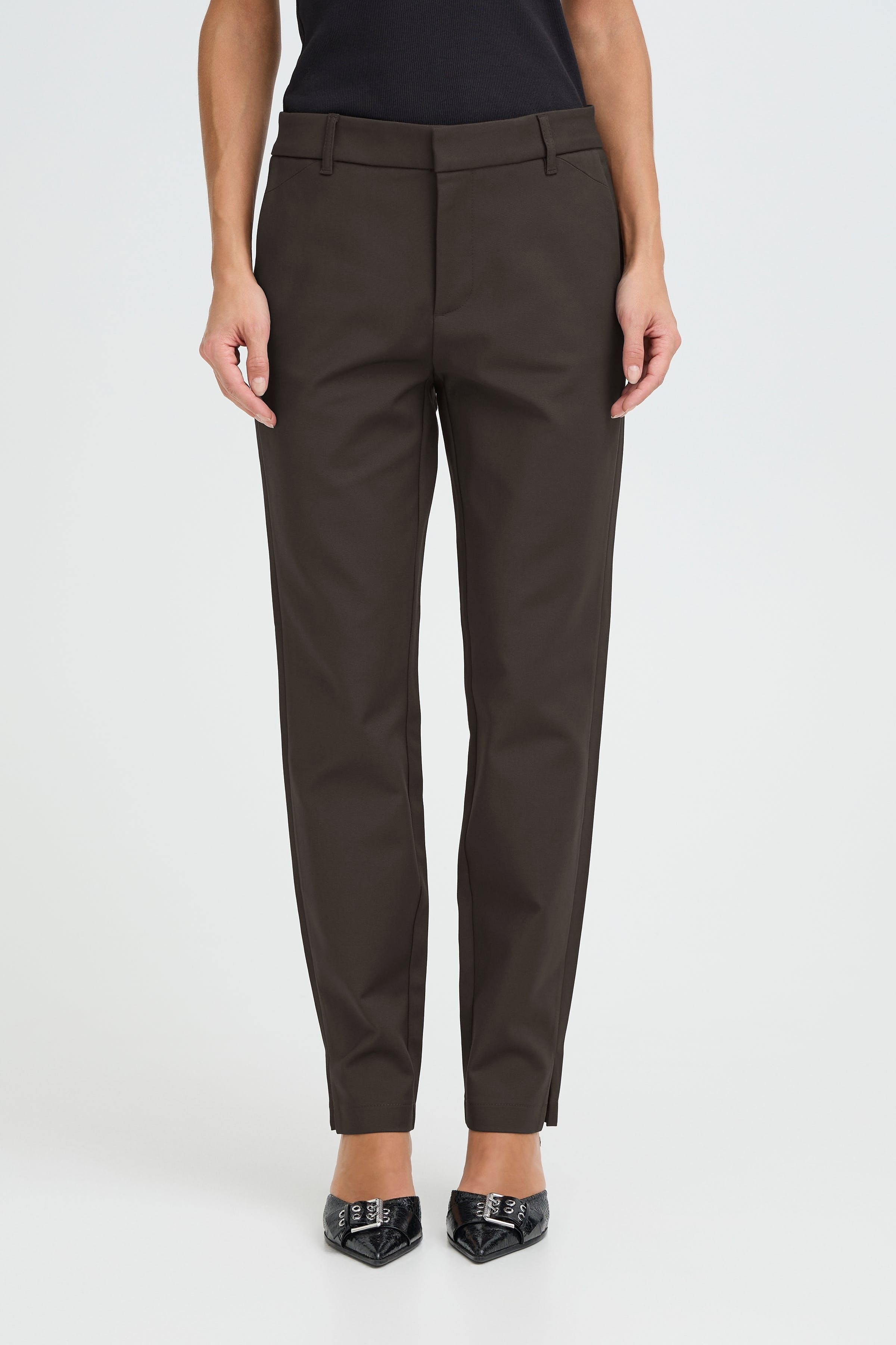 PZBINDY High Waist, Ankle Skinny Leg Trousers LOOKBOOK FRONT 50210331-191103