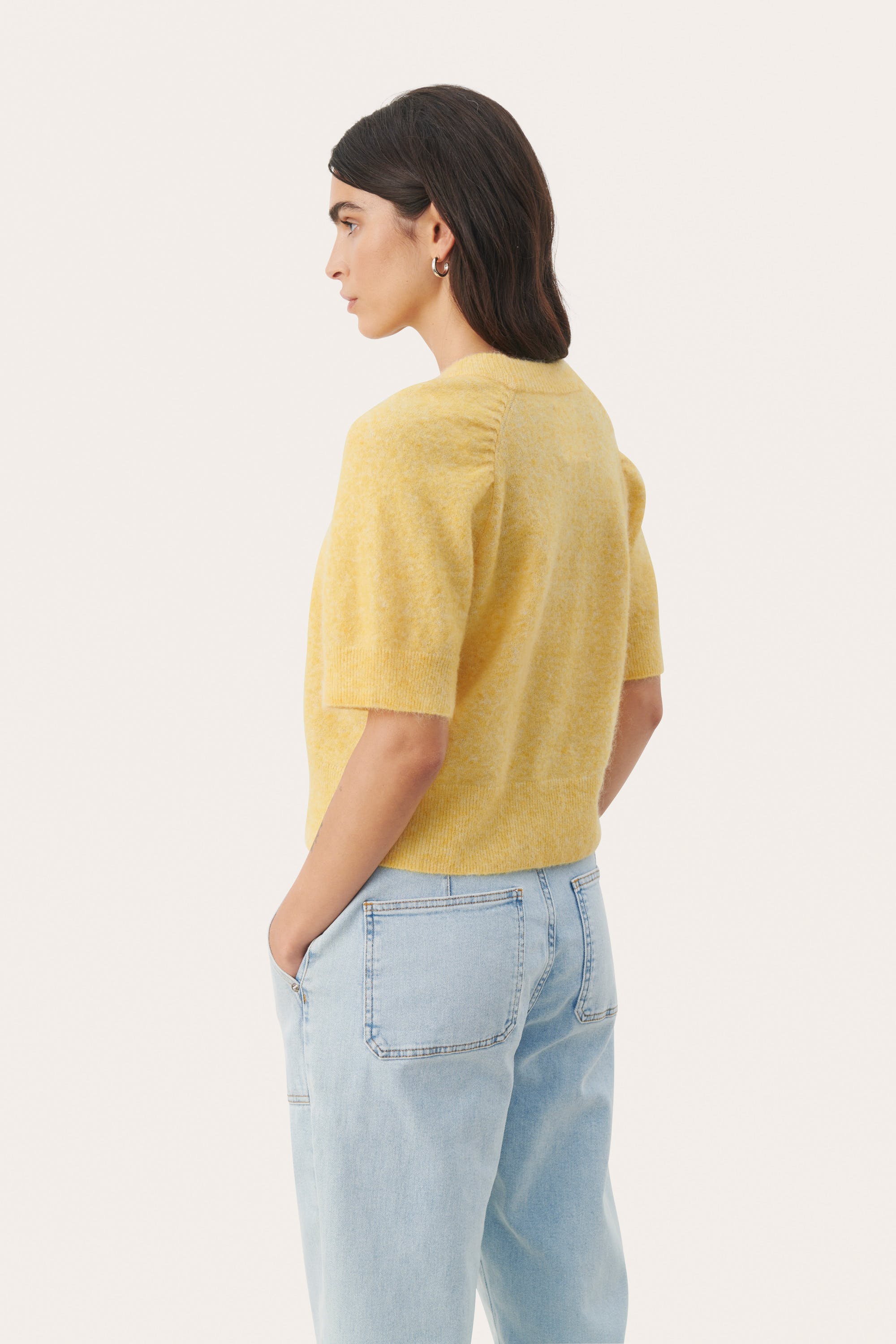 EsperanzaPW Short-sleeved knitted sweater LOOKBOOK BACK 30308446-1308221