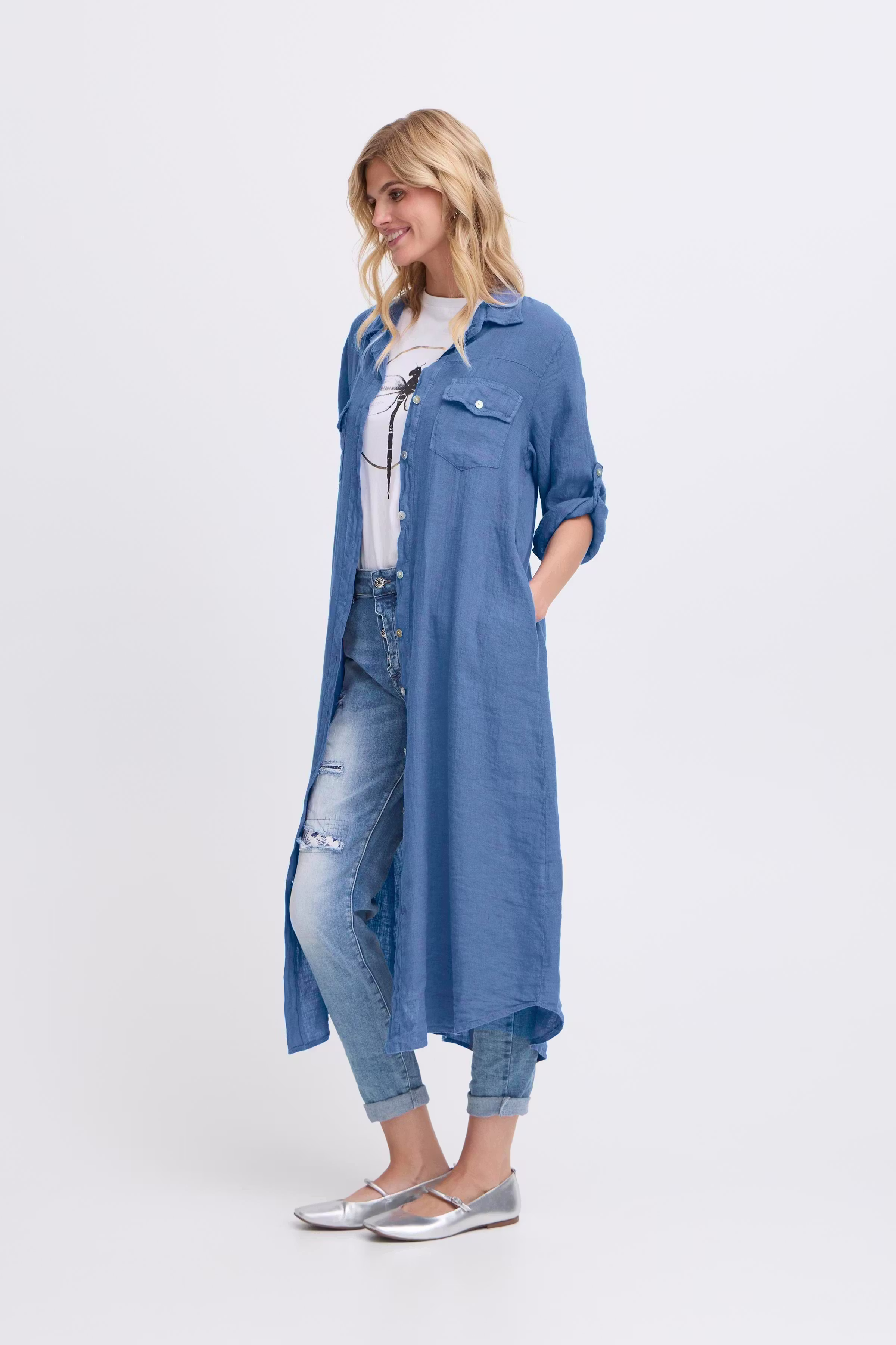 SBFONTANELLE Kjole LOOKBOOK FRONT 22101043-194030