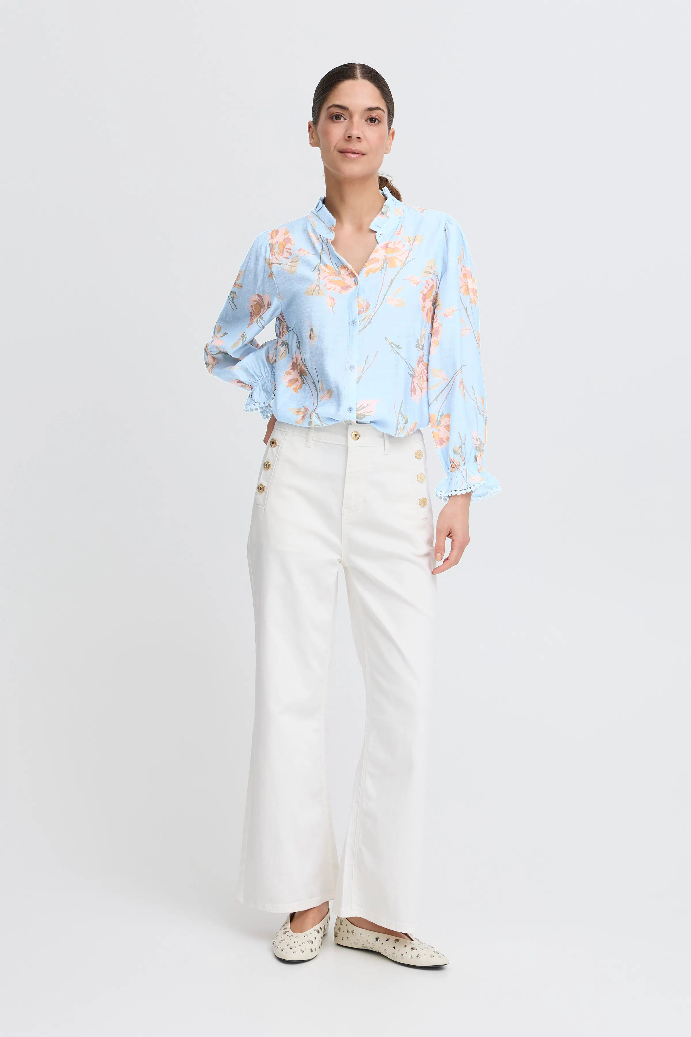 PZQUINN Bluse LOOKBOOK FRONT 50209160-205145