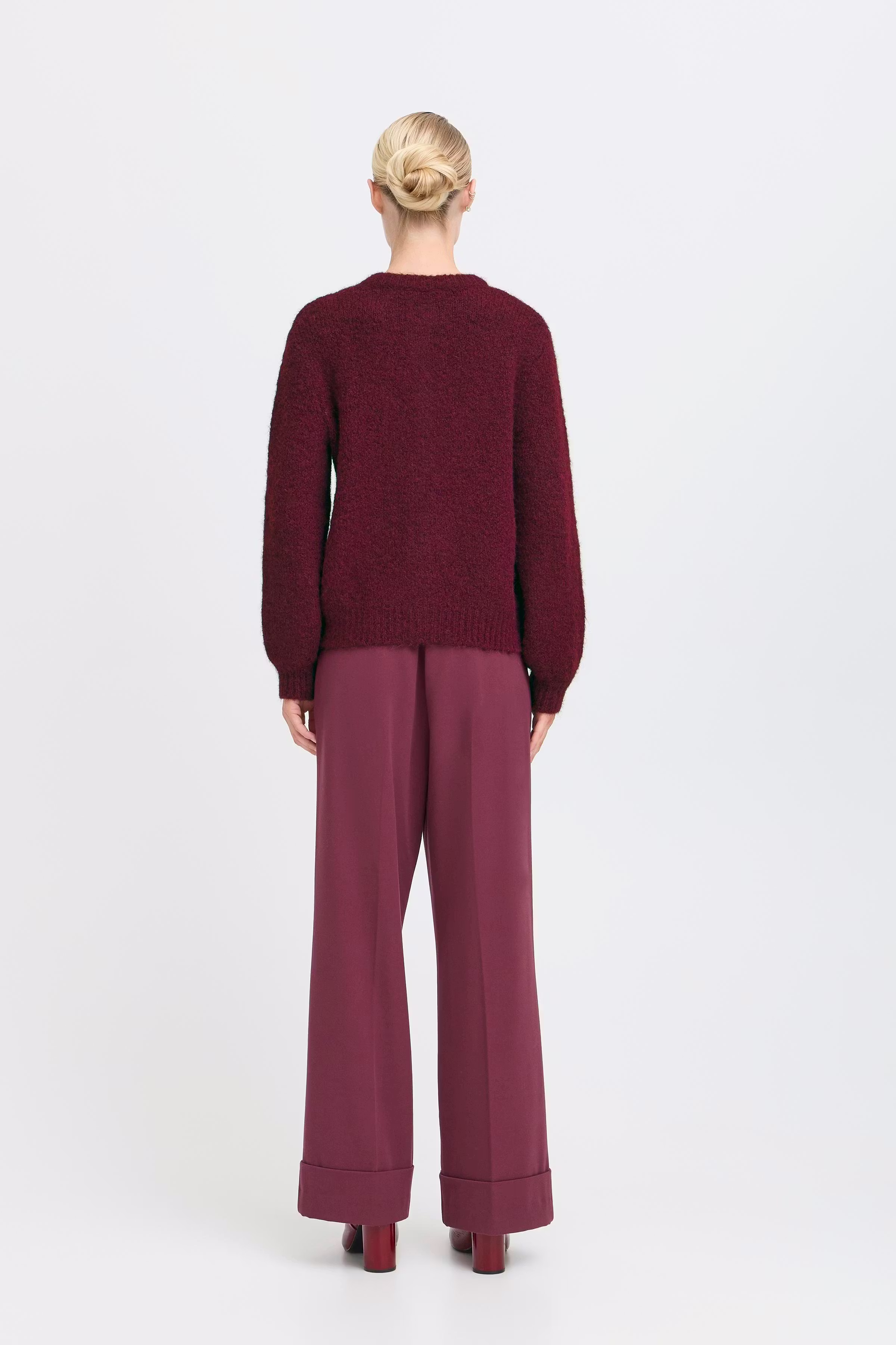 Strikket pullover LOOKBOOK BACK 20811257-191627