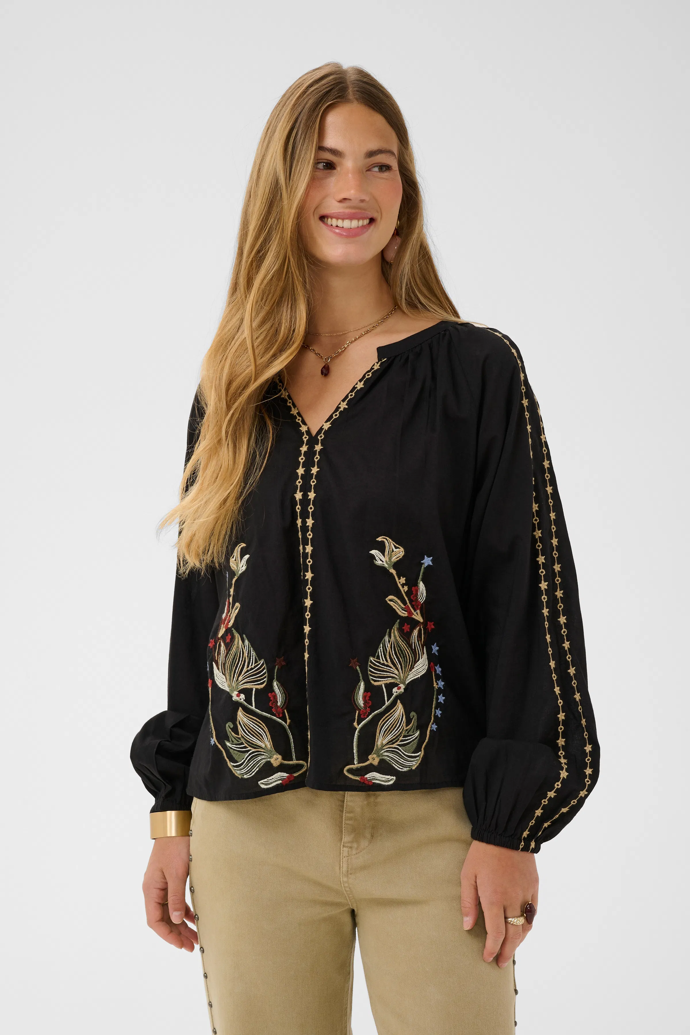CRReno Bluse LOOKBOOK FRONT 10615135-100120