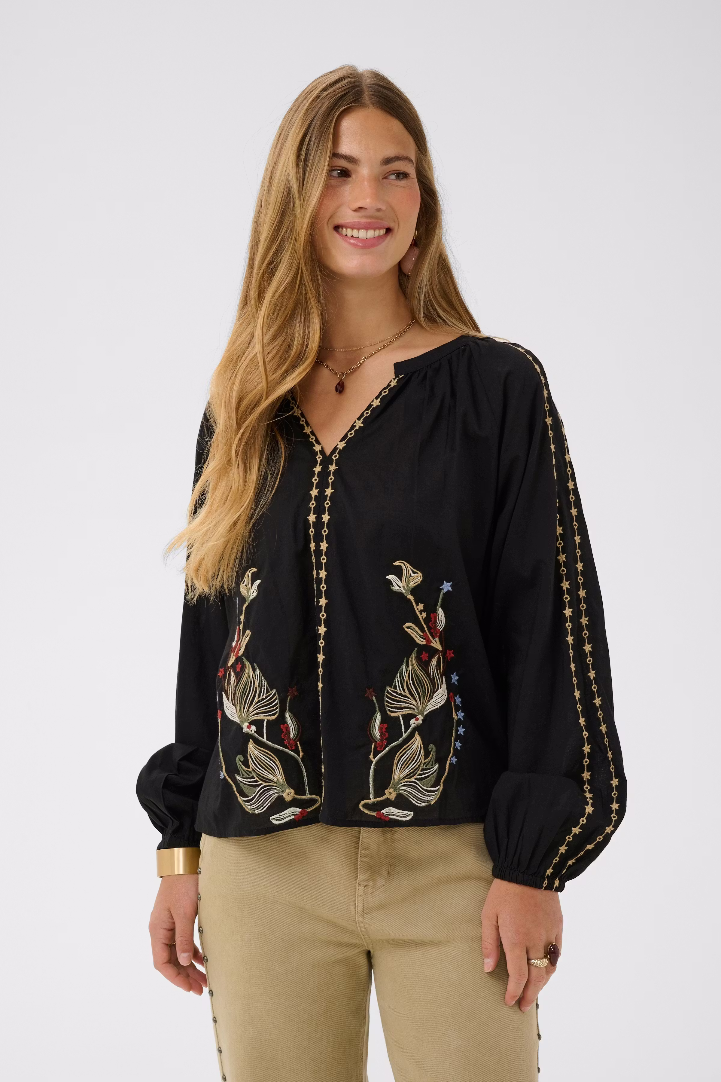 CRReno Bluse LOOKBOOK FRONT 10615135-100120