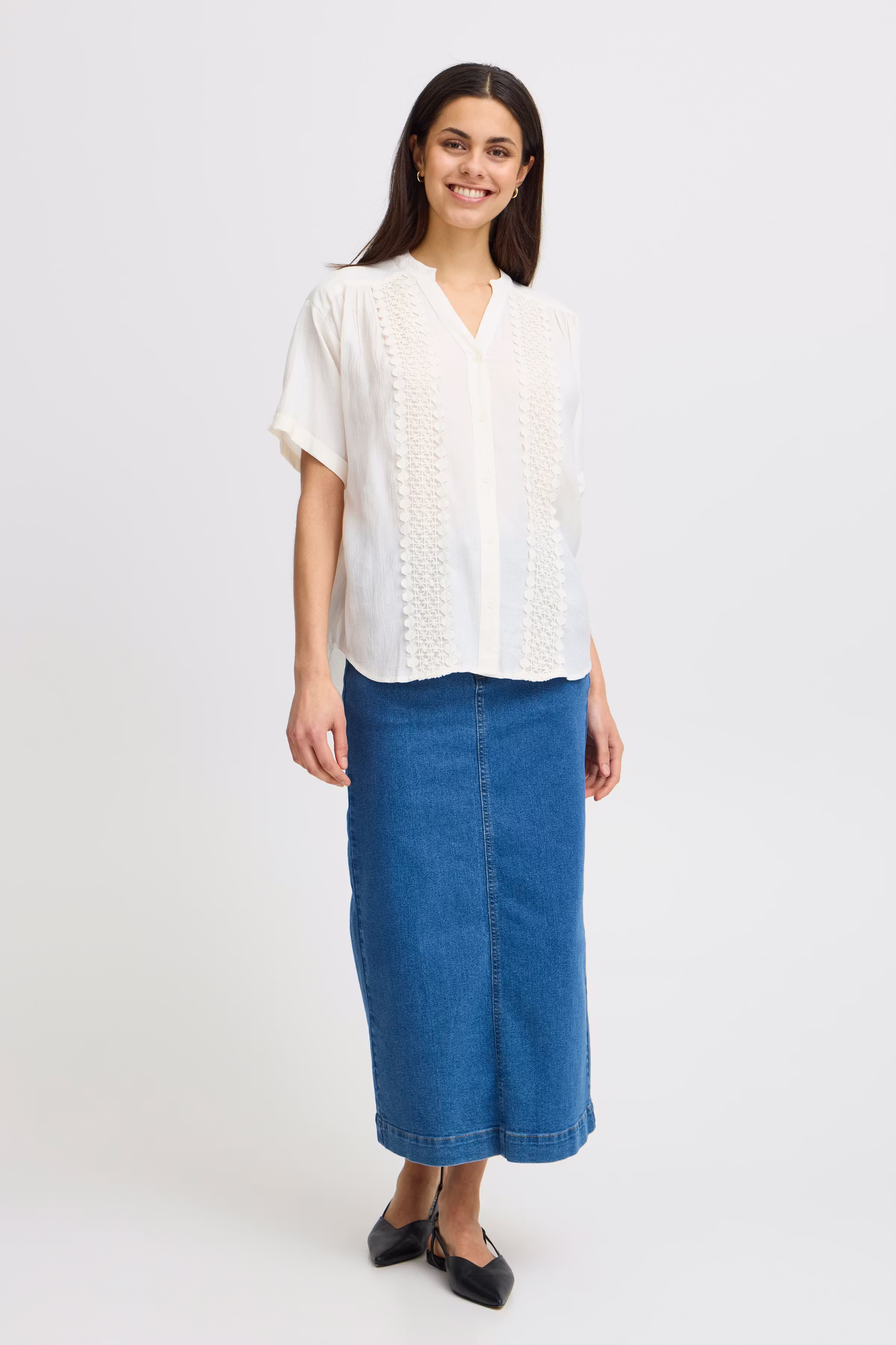 FRBLONDE Skjorte LOOKBOOK FRONT 20613605-120602