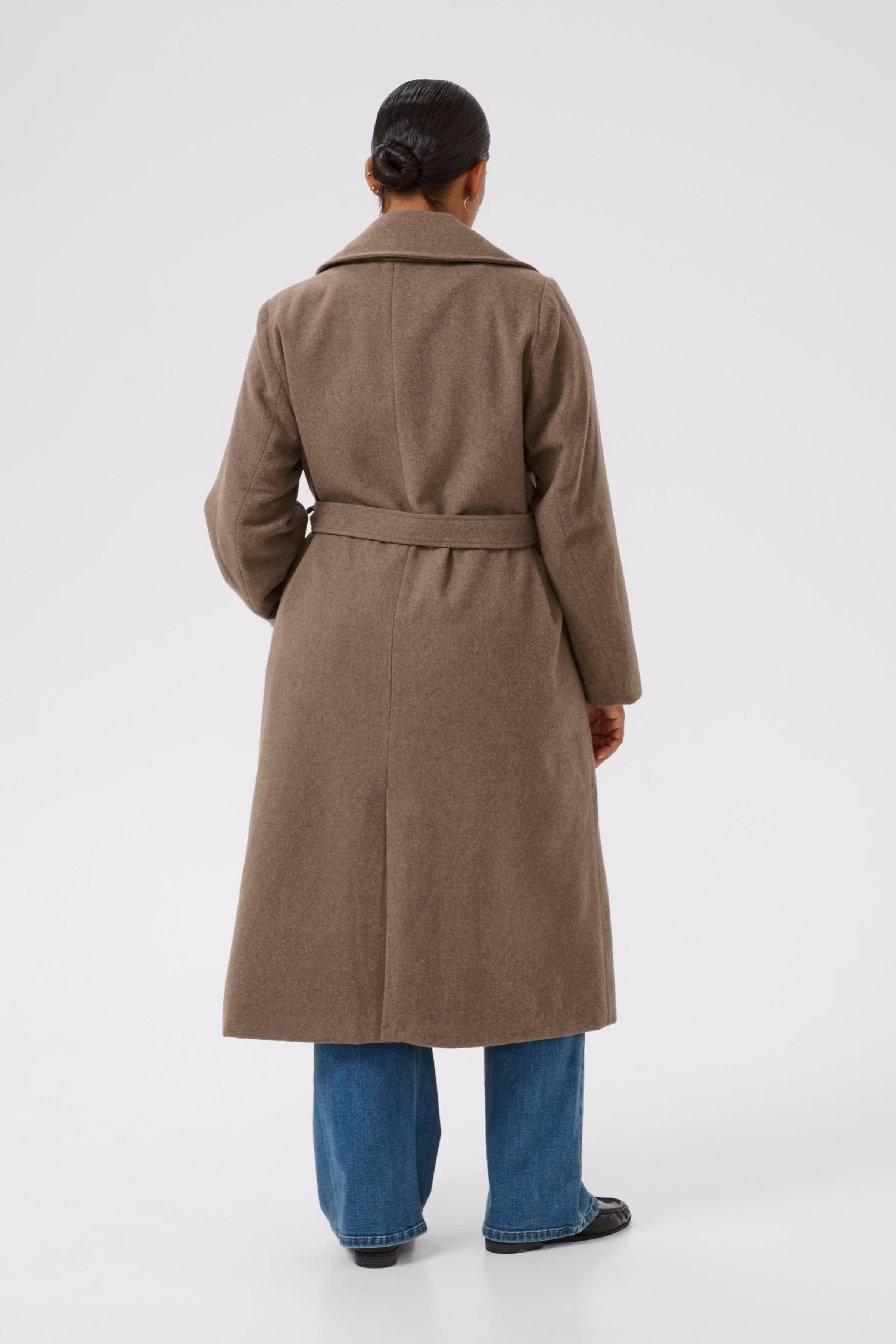 KCnanny Manteau Marron LOOKBOOK BACK 10583876-106615