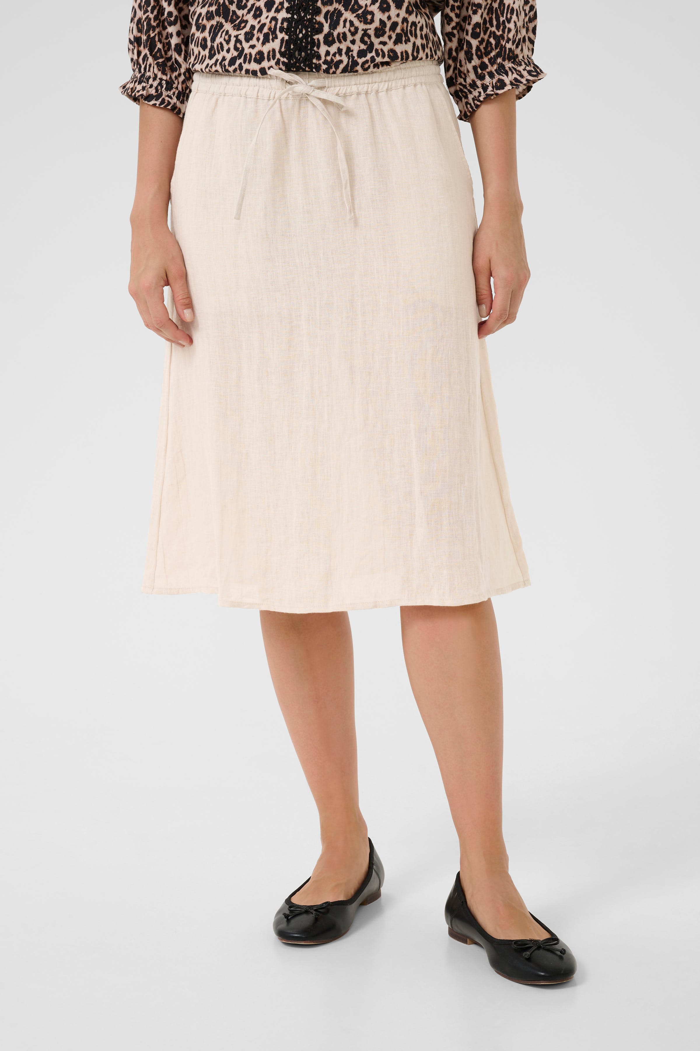 CRBellis Jupe en lin LOOKBOOK FRONT 10613358-104537