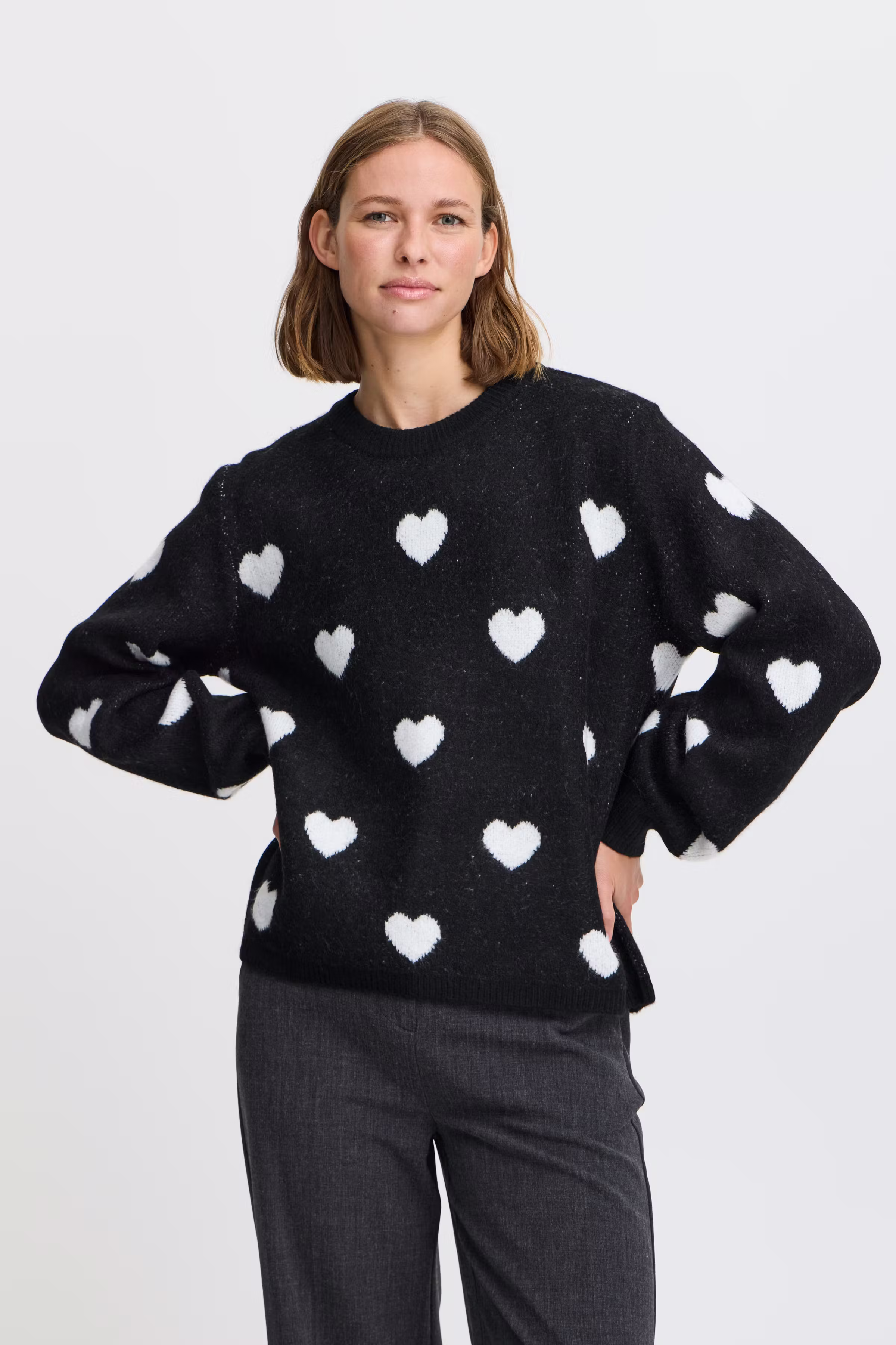 Strikpullover LOOKBOOK FRONT 20815924-200450