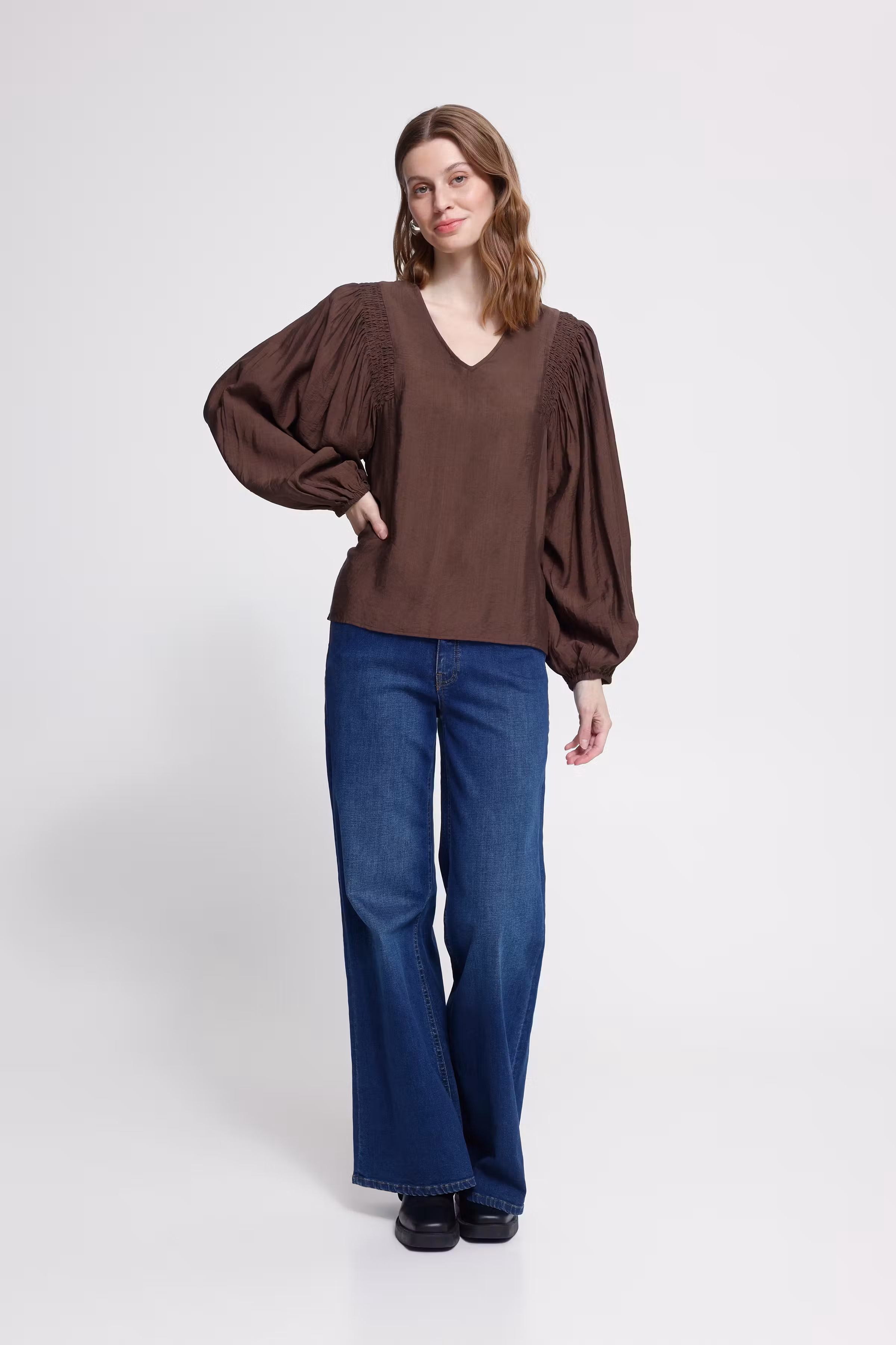 IHIMELDA Bluse LOOKBOOK FRONT 20126291-191419