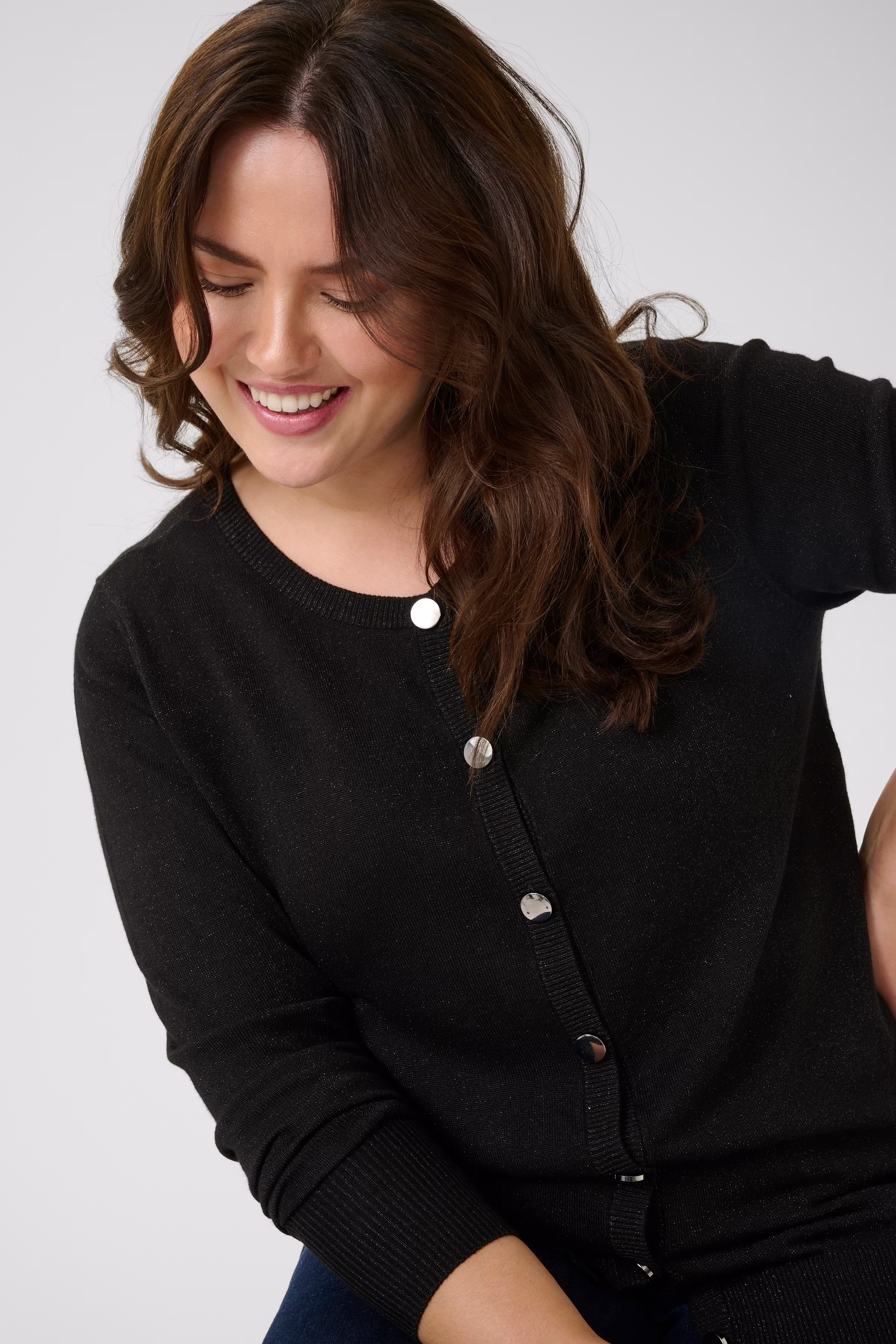 KCregitta Glitter Cardigan LOOKBOOK DETAIL 10583800-100121