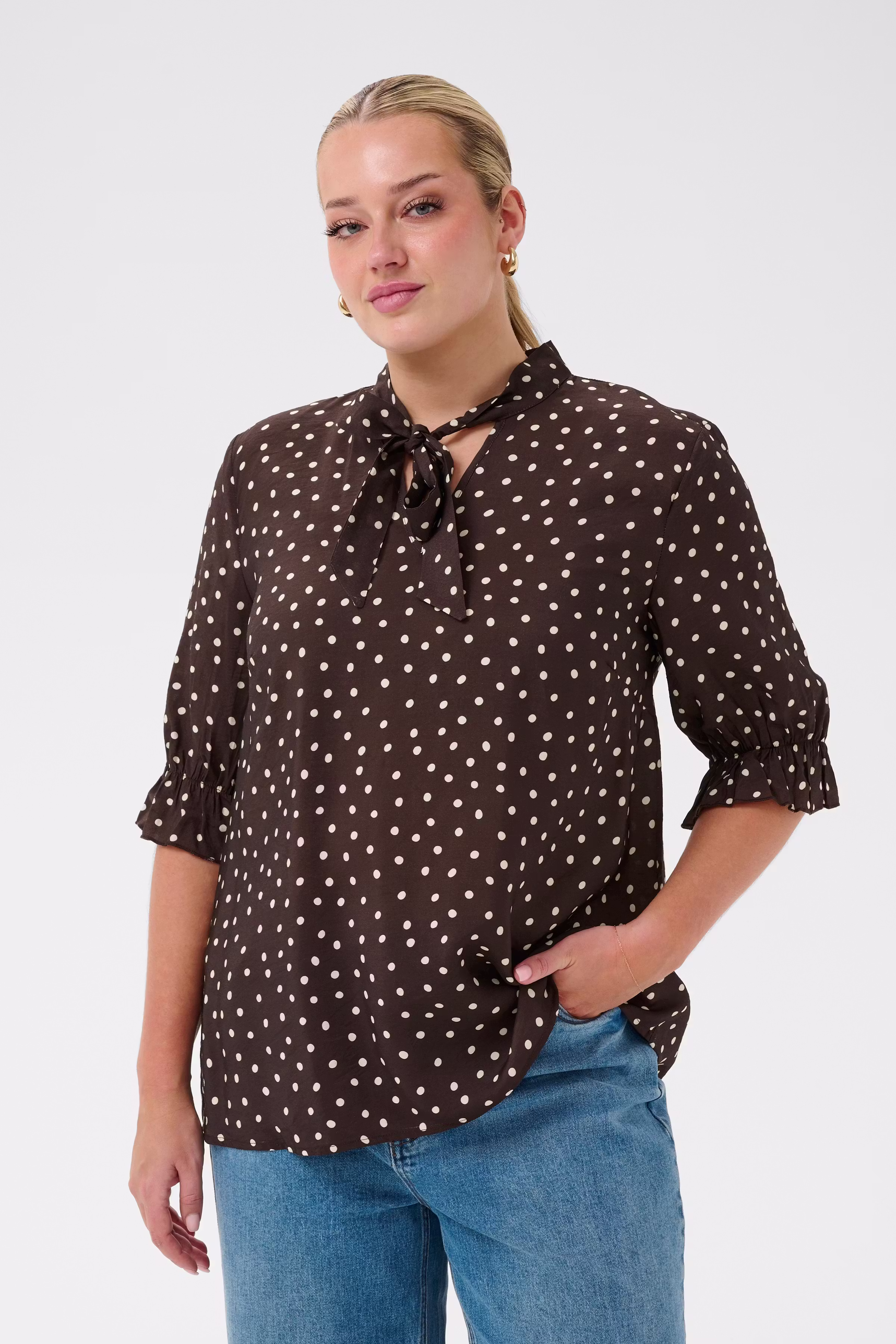 KCditte Bluse LOOKBOOK FRONT 10584261-109476