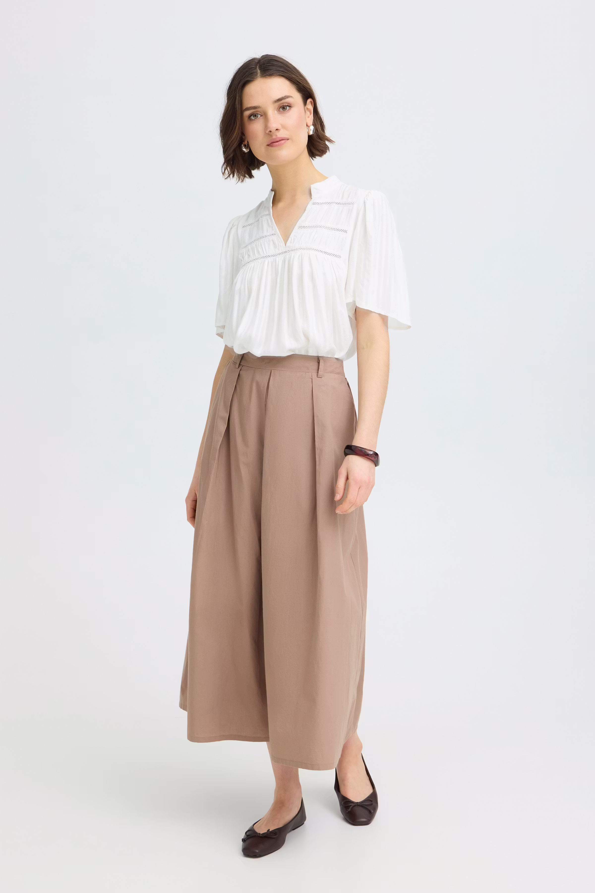 FRVILLIA Blouse LOOKBOOK FRONT 20617810-110701