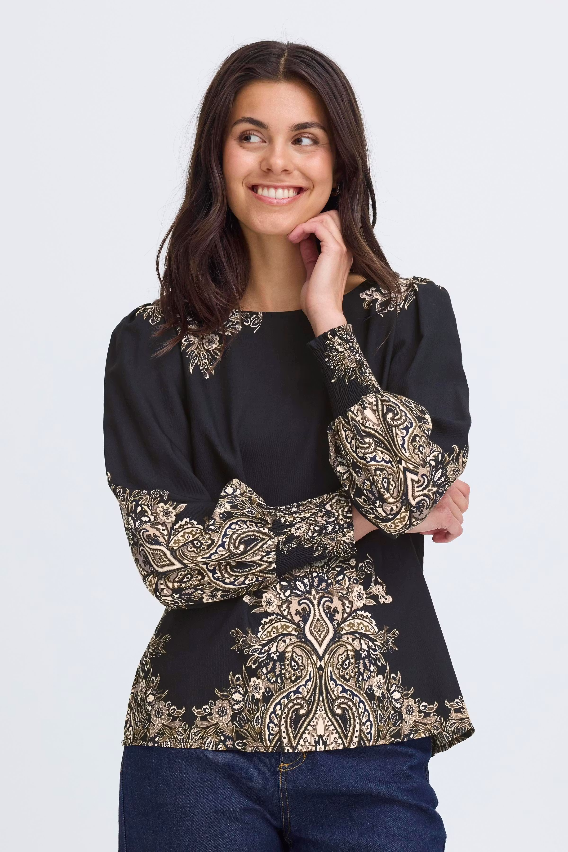 FRADARA Blouse LOOKBOOK FRONT 20617327-900002993