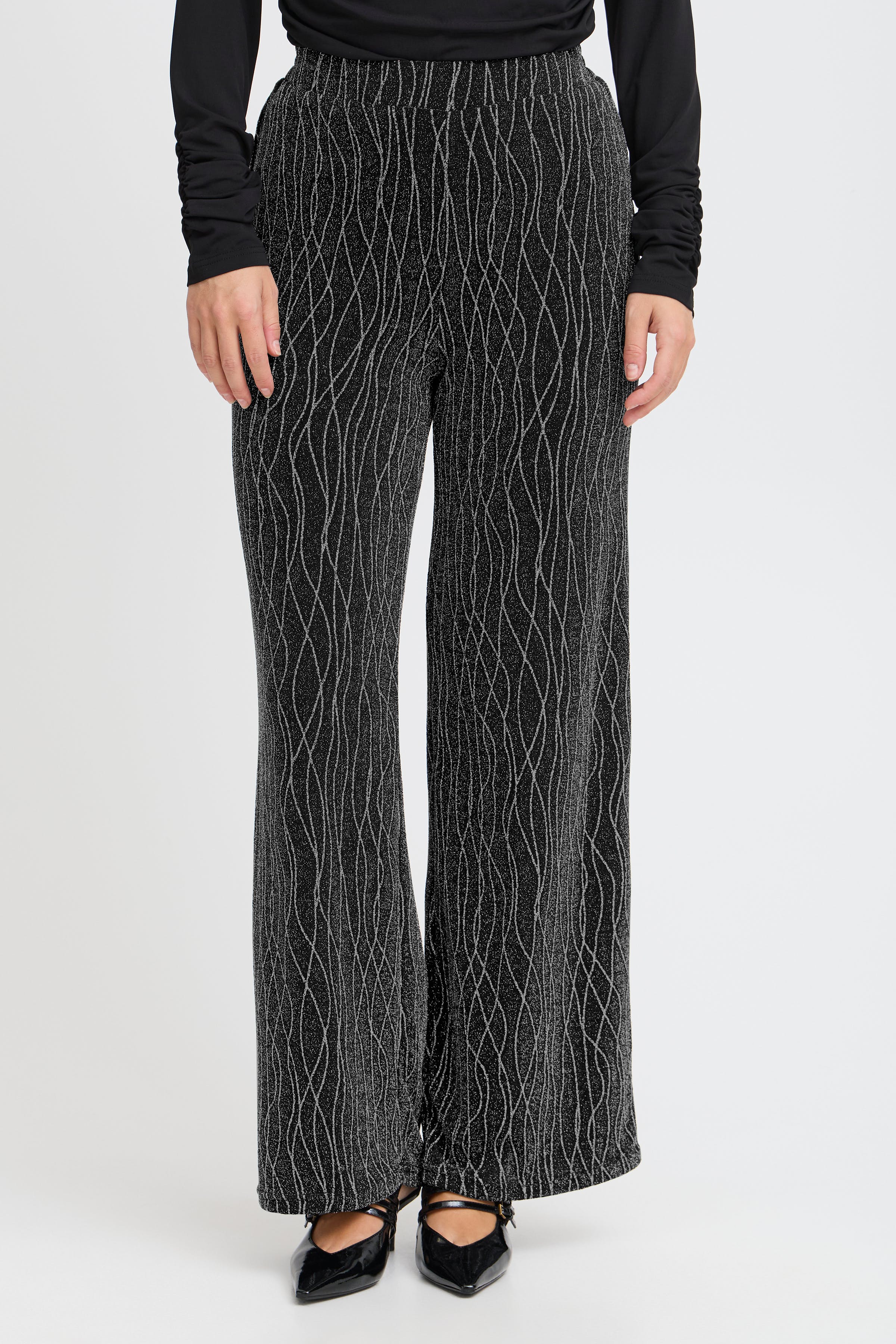 PZHAZEL High Waist Wide Leg Trousers LOOKBOOK FRONT 50208482-202604