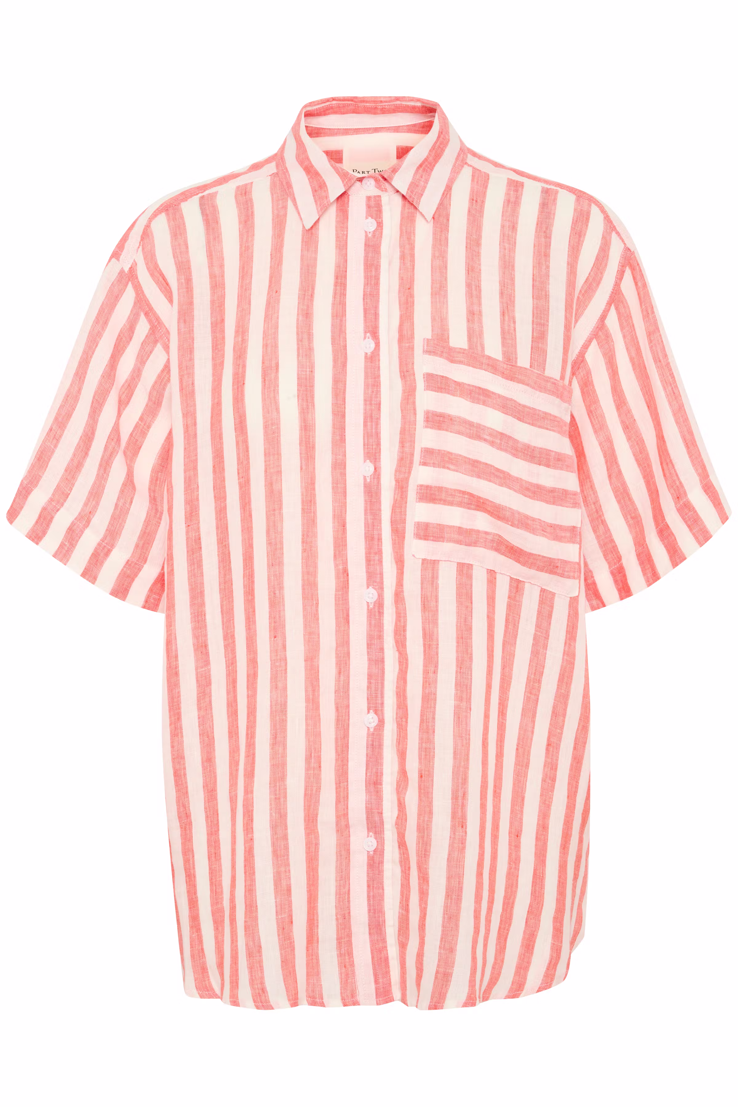 GarinePW Kortärmad linneskjorta PACK FRONT 30308749-302909