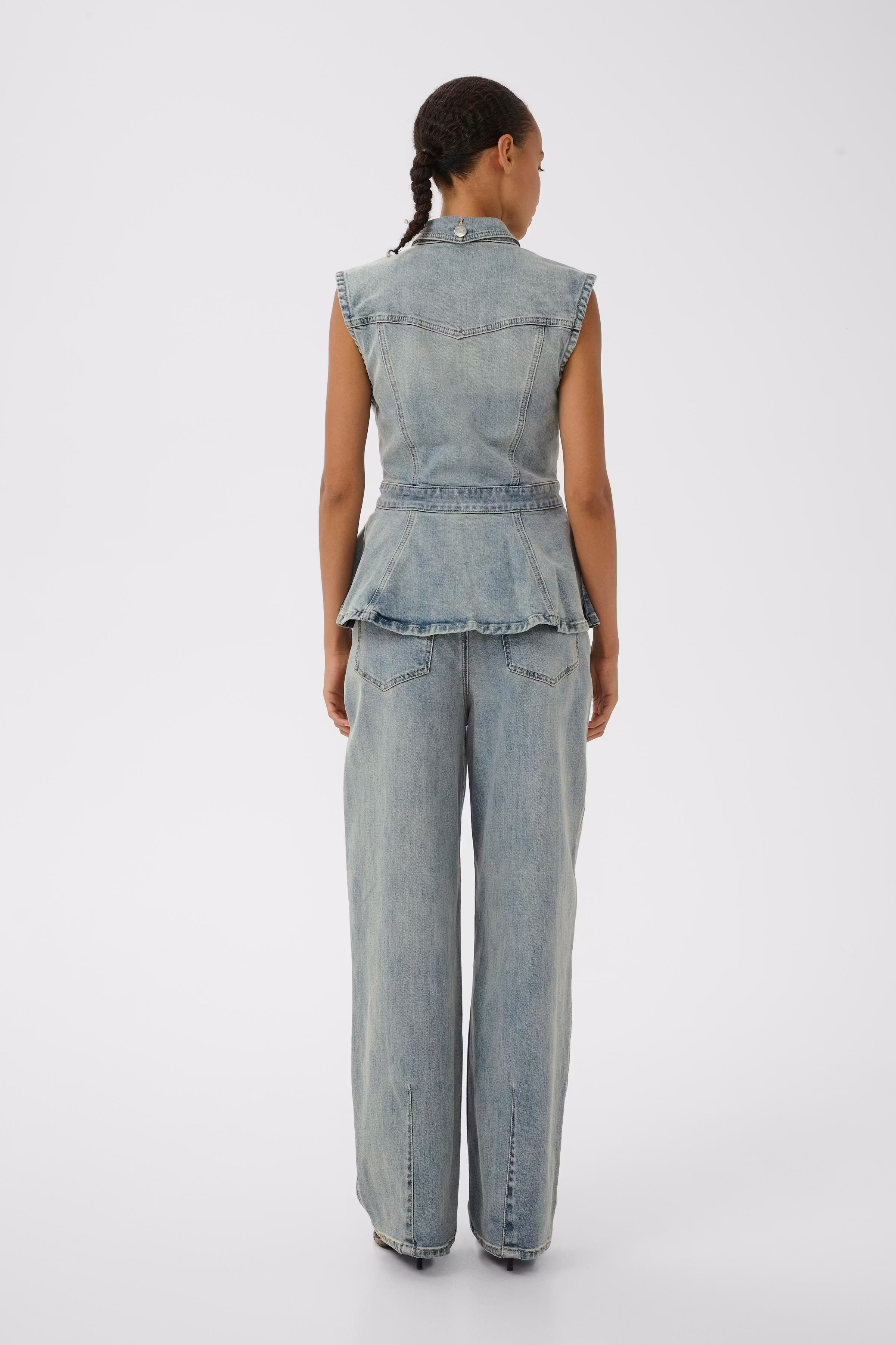 GZnoma Denim shirt LOOKBOOK BACK 10911187-109408