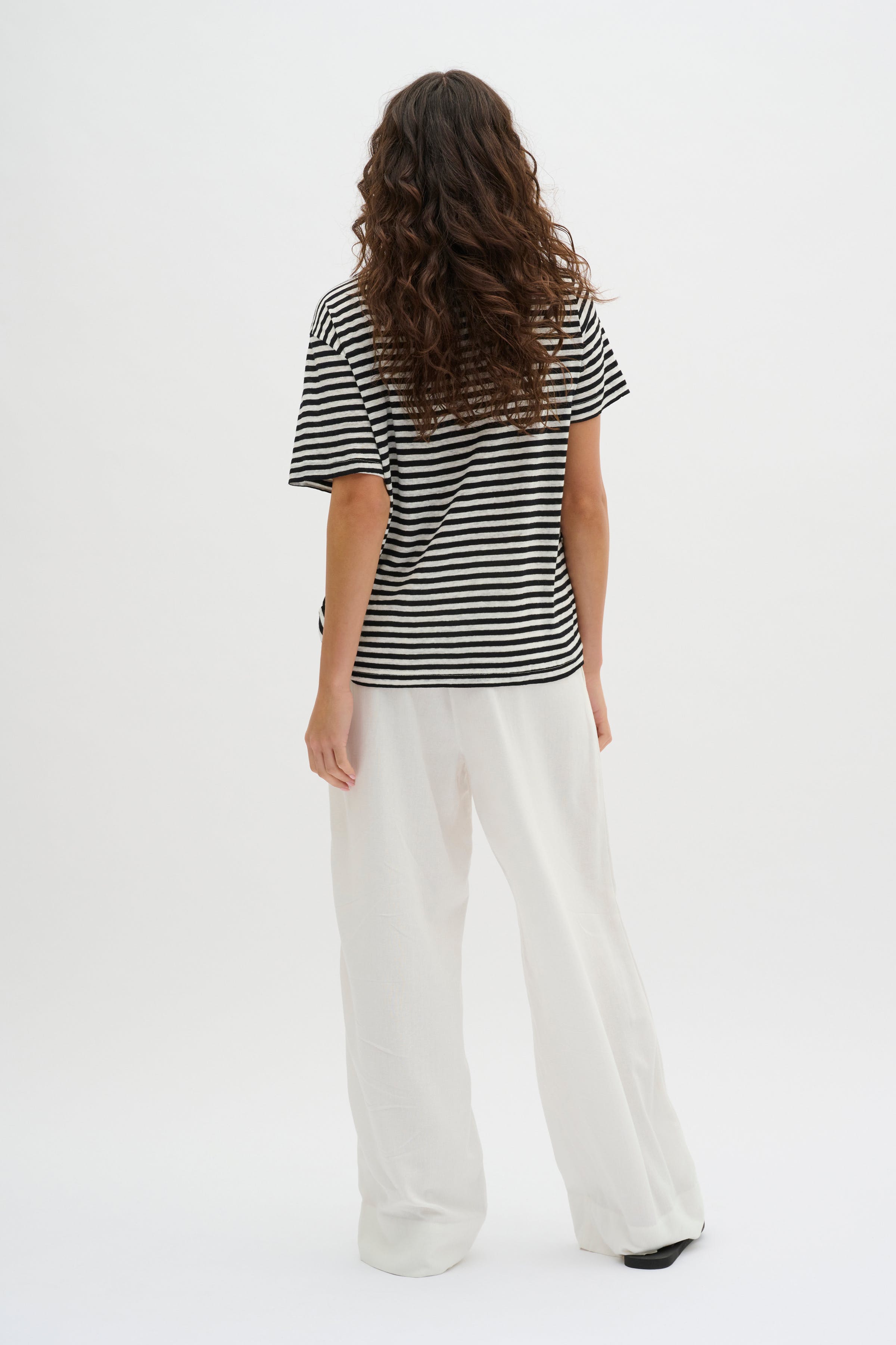 LisaMW Leinen T-shirt LOOKBOOK BACK 10704599-105848