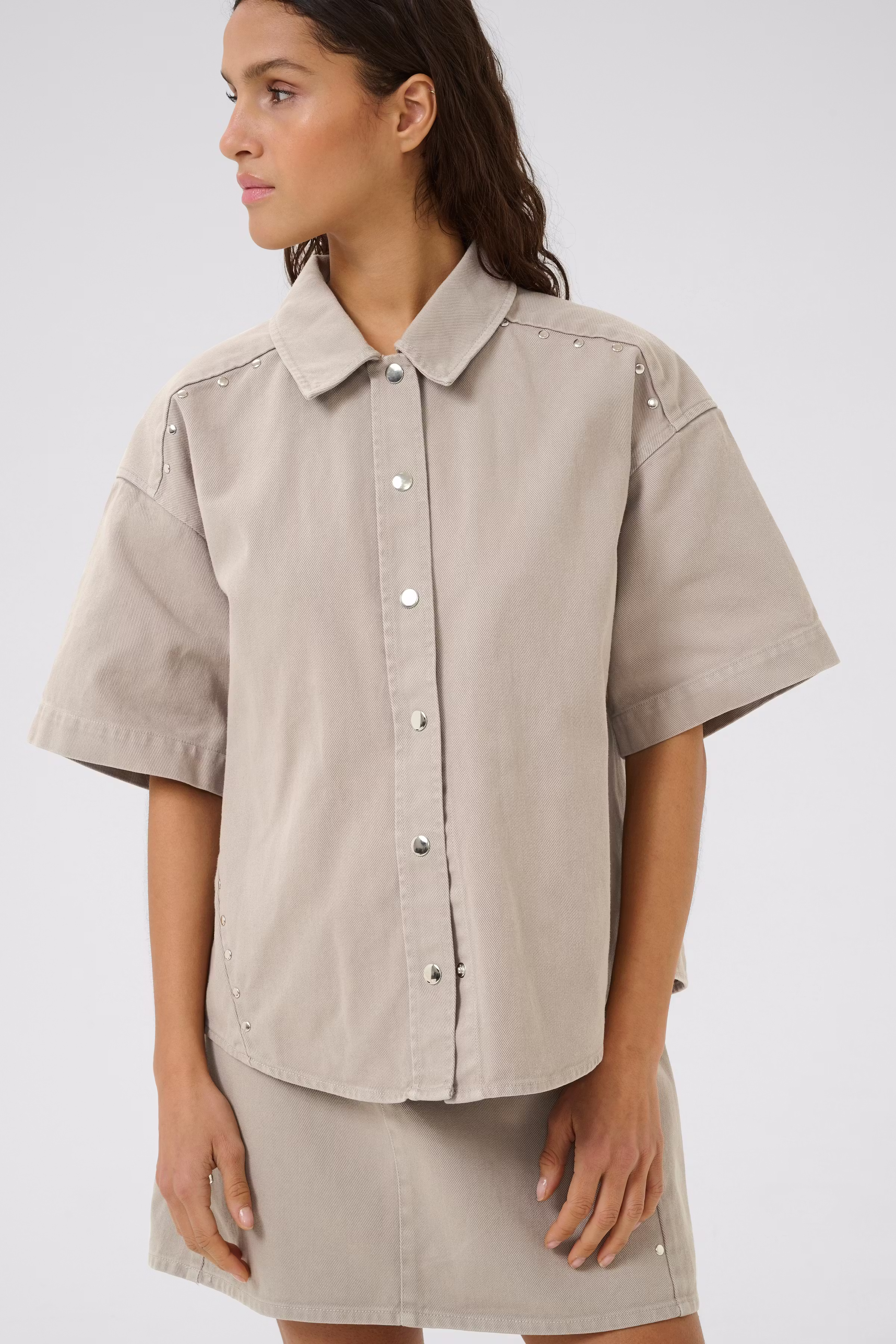 KBUnique Denim shirt LOOKBOOK FRONT 10105361-165803