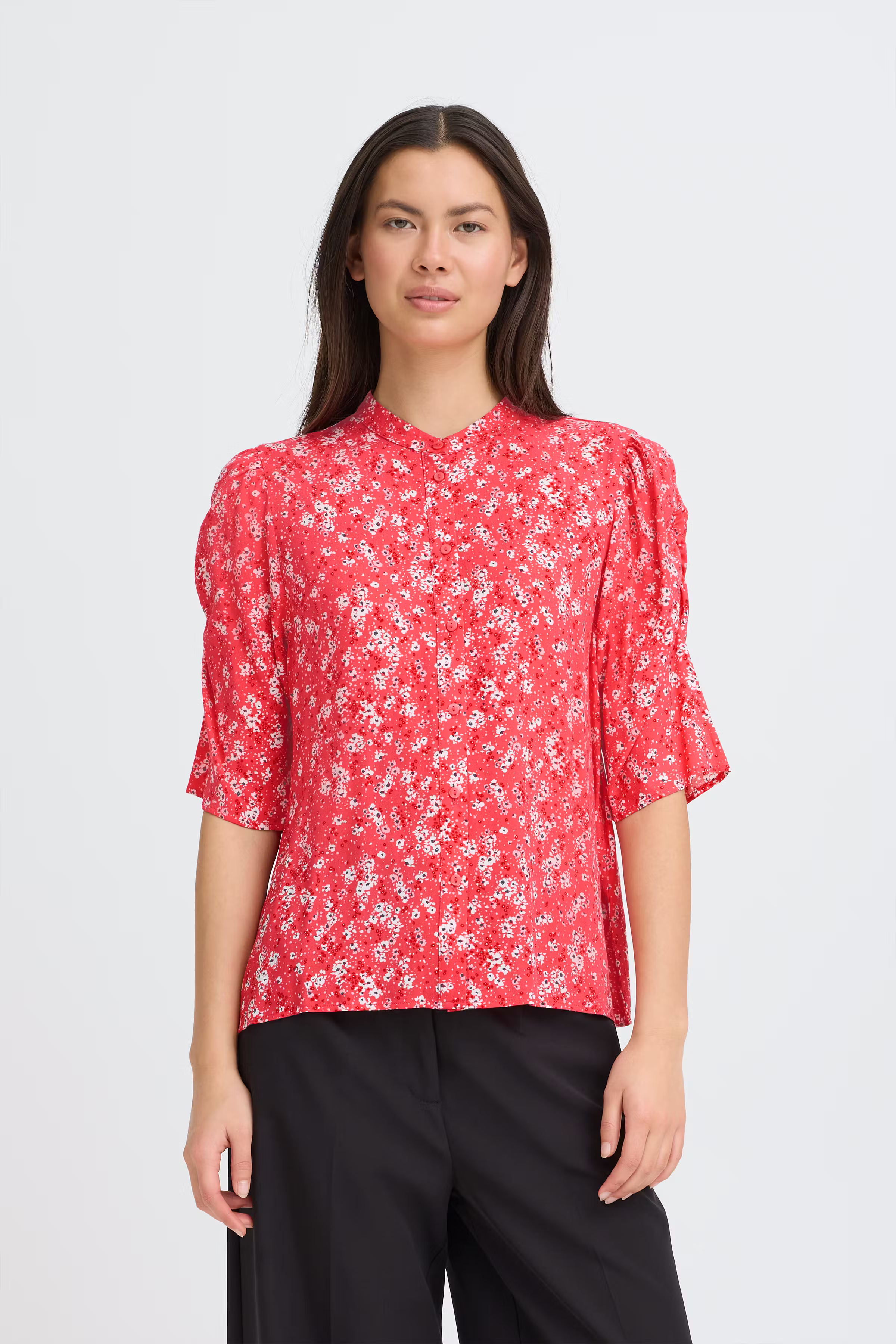 IHVERA Skjorte LOOKBOOK FRONT 20125206-900004260