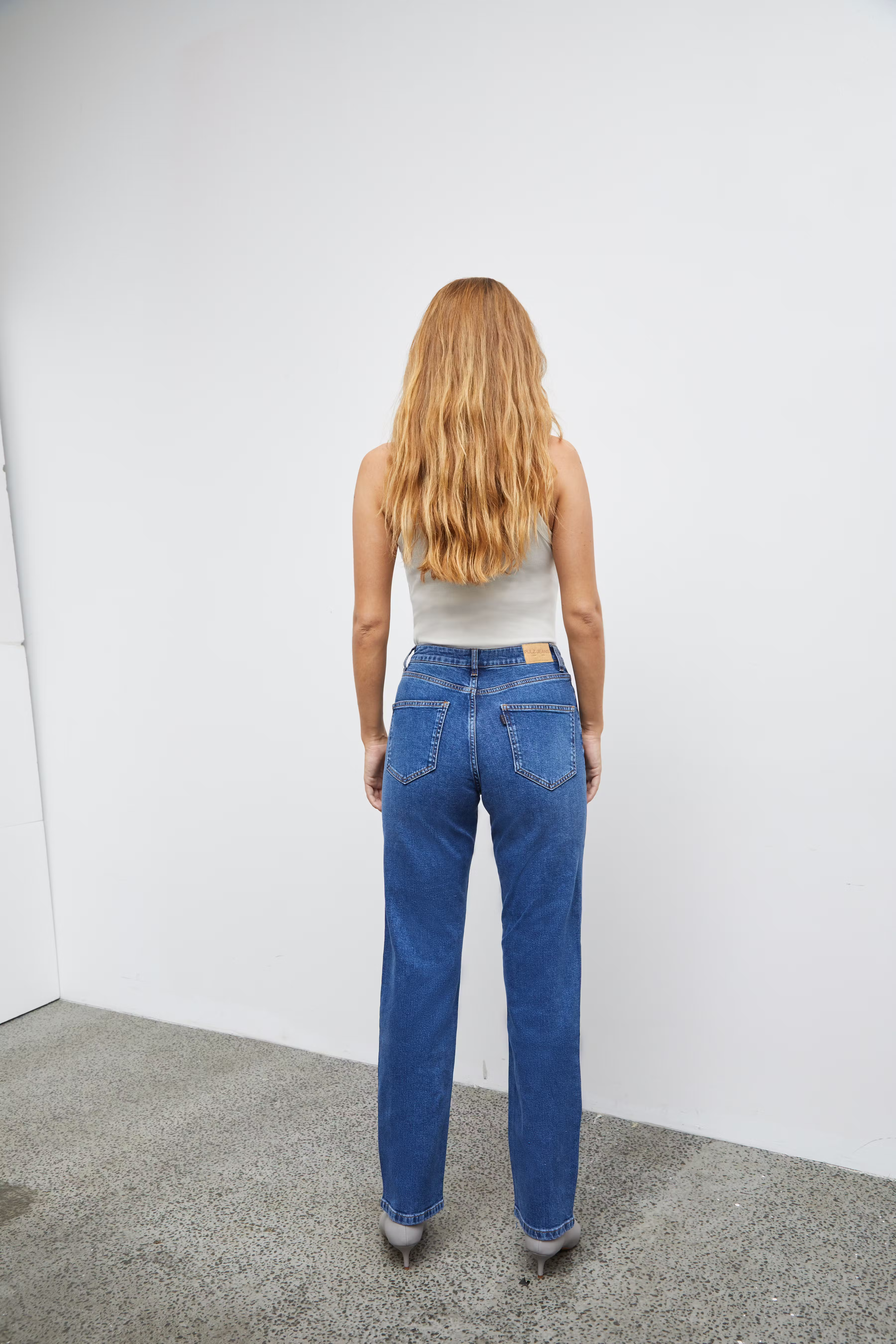 PZLIVA UHW Jeans Straight Leg LOCATION NONE 50206516-200005